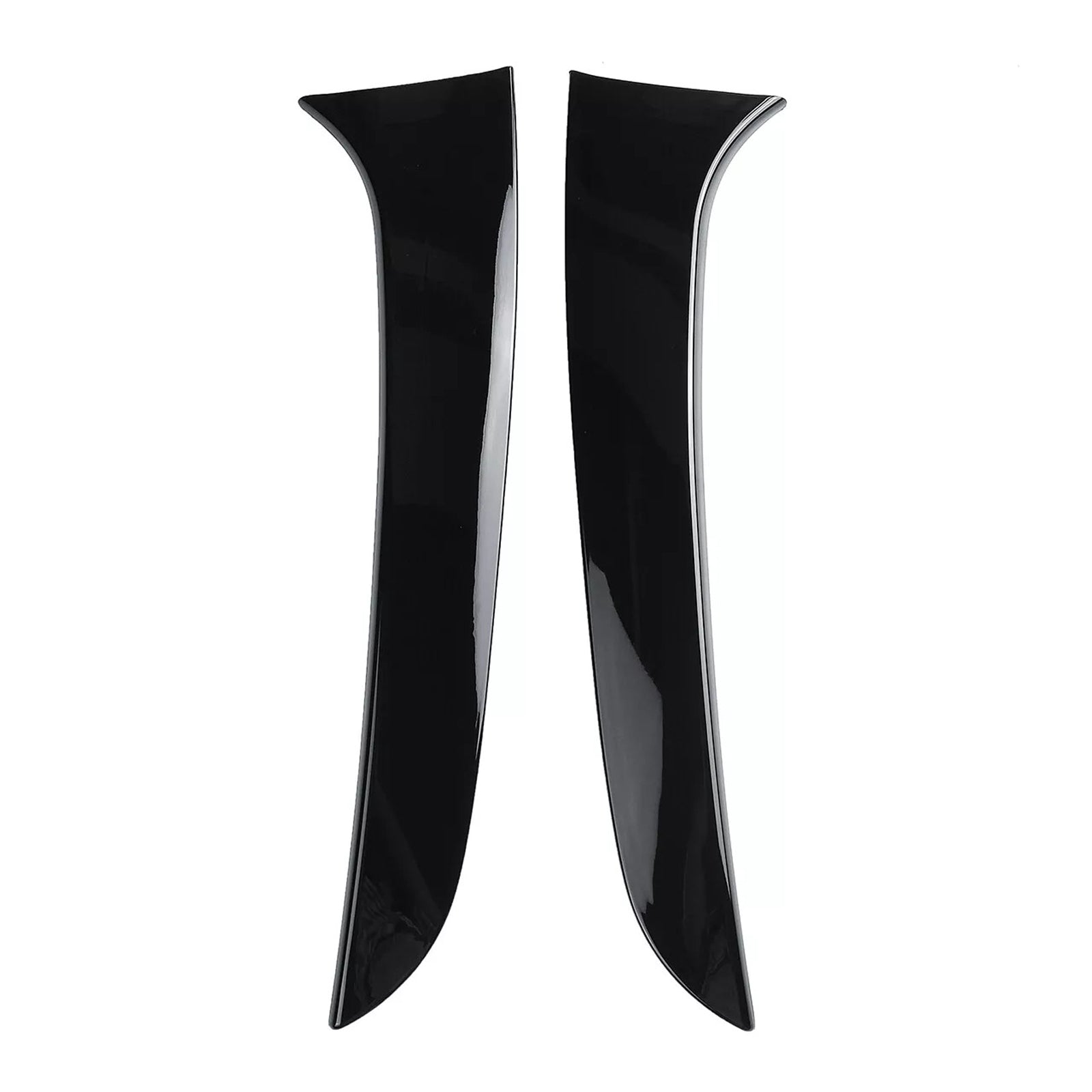 2012-2019 BMW 1 Series F20 F21 Gloss Black Pair Rear Window Side Wing Spoiler