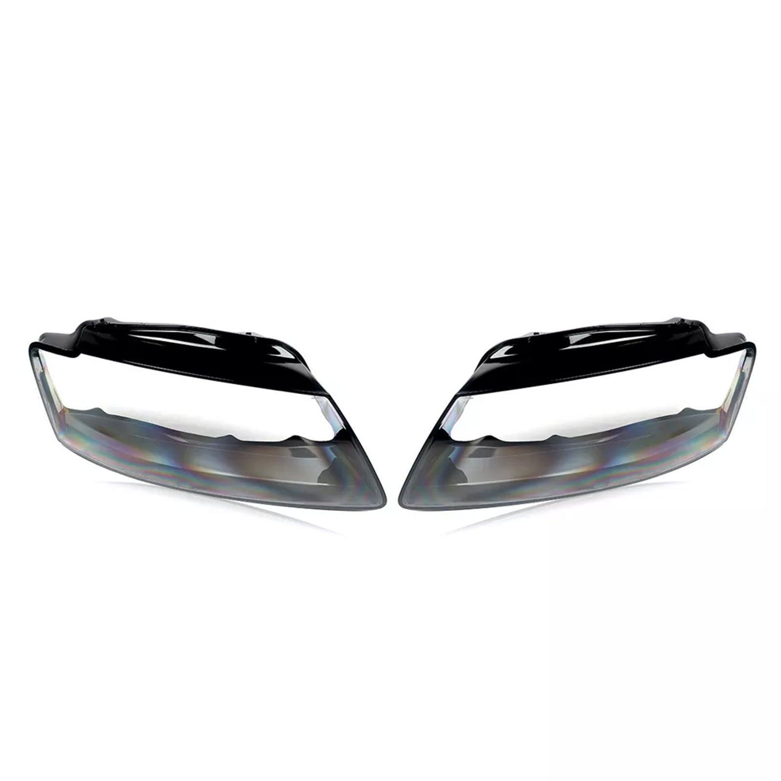 2009-2012 Audi A5/S5 Convertible 2PCS Headlight Headlamp Lens Cover Shell