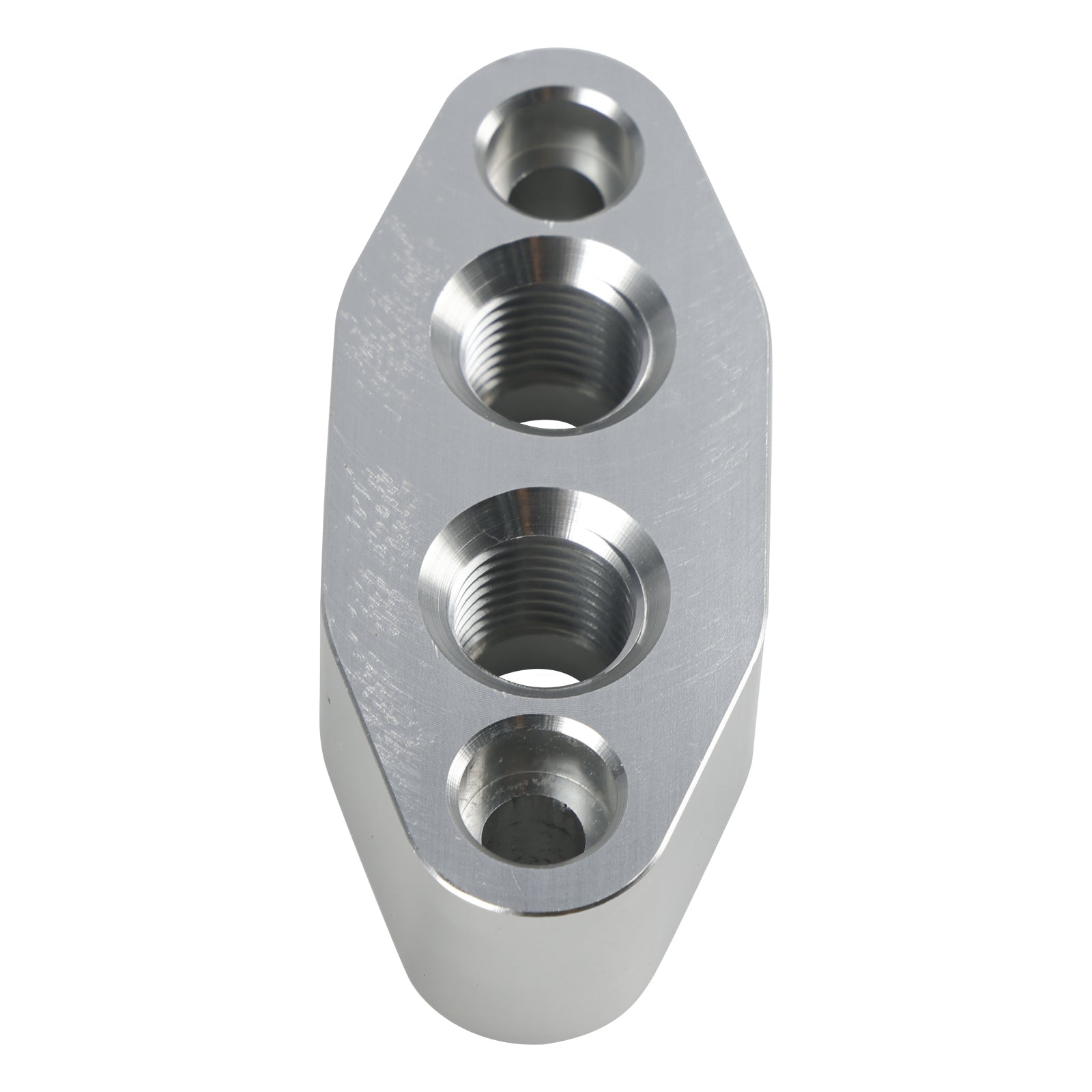 2 Pack Oil Cooler Adapter -6AN ORB Oring In/Out Port Plate LS1 LSX LS3 LS LS2