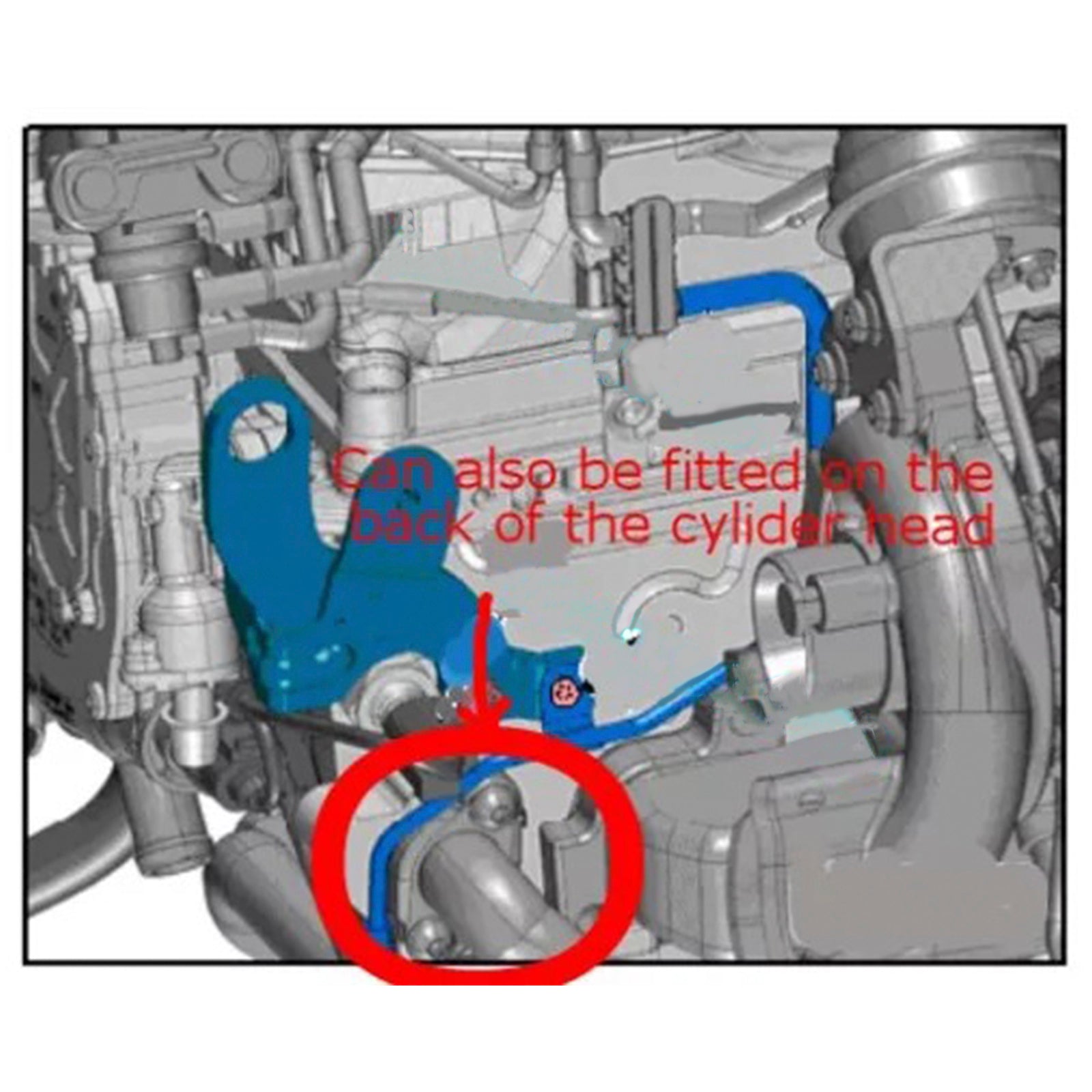 EGR Valve Block Plate for VW Seat Skoda 1.2L 1.6L TDi for Audi Common rail S/S