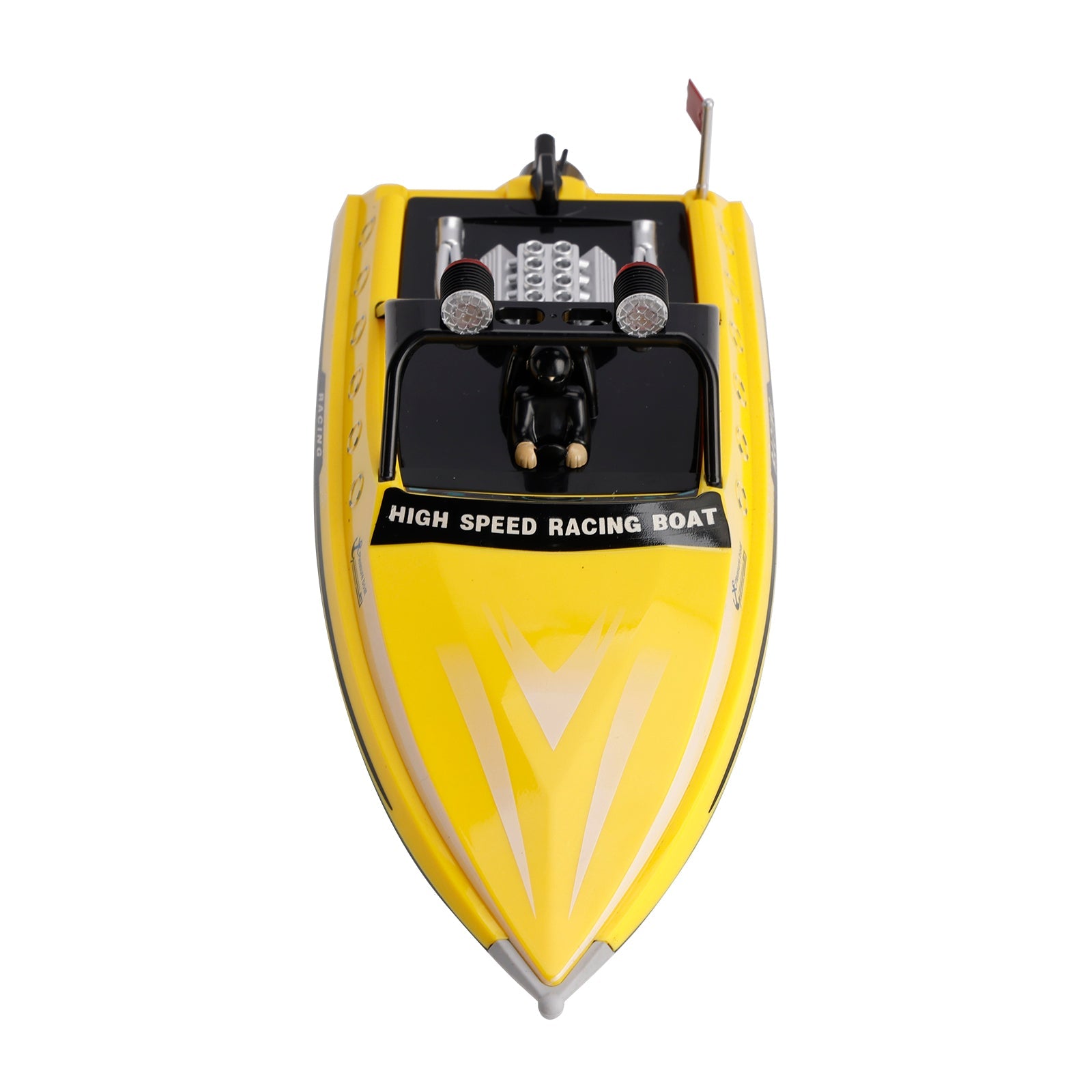 Wltoys WL917 RC Jet Boat RC Racing Boat 2.4GHz Remote Control Boat Toy Yellow