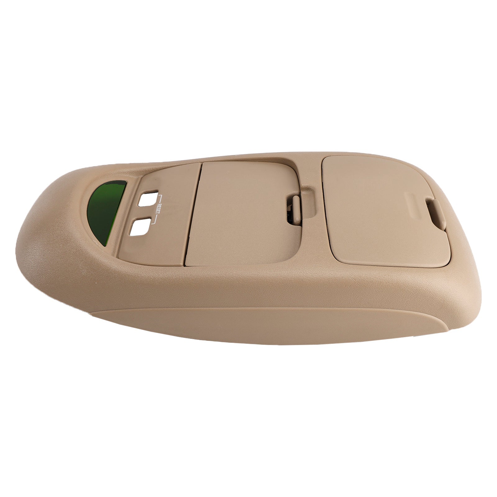 2002-2004 Ford F250 F-350 F-450 F-550 Super Duty Overhead Console Assembly w/o Sunroof Tan