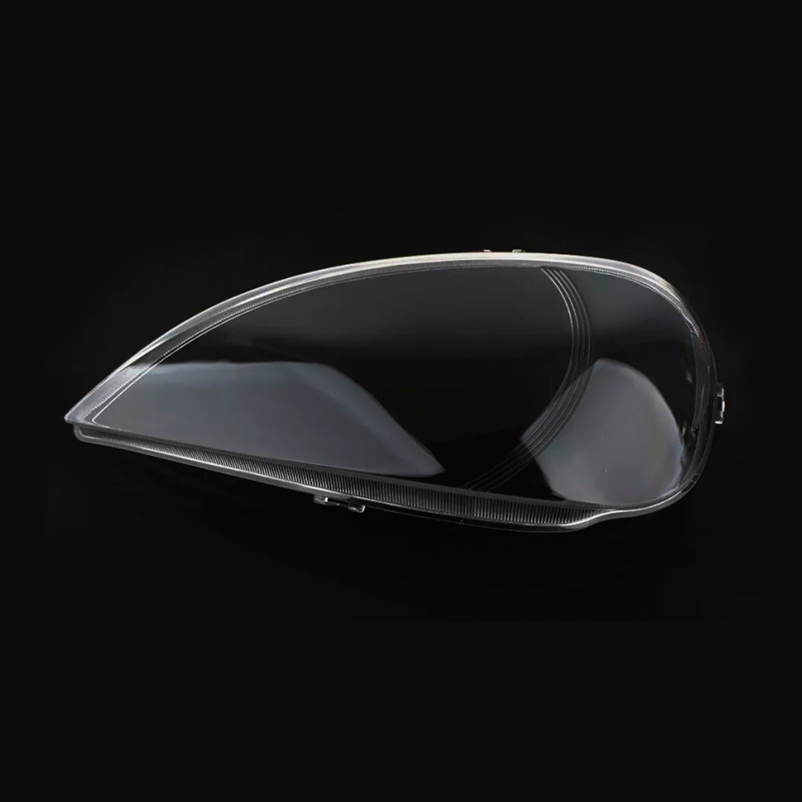 2002-2005 Mercedes Benz ML-Class W163 2PCS Front Headlight Glass Clear