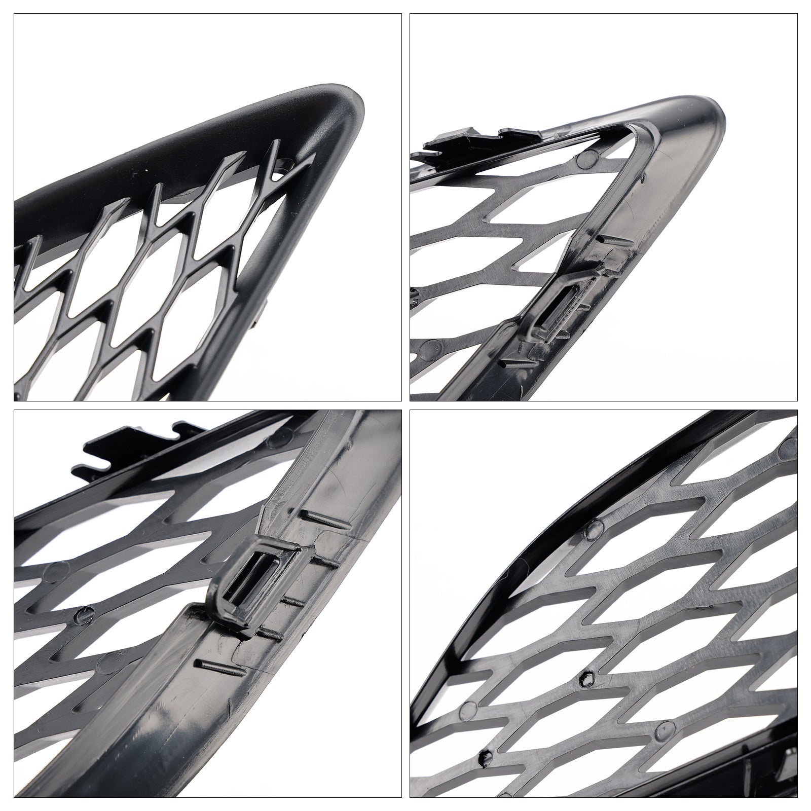 2010-2015 Audi Q7 Sportback 2PCS Front Bumper Fog Light Grill Lamp Cover