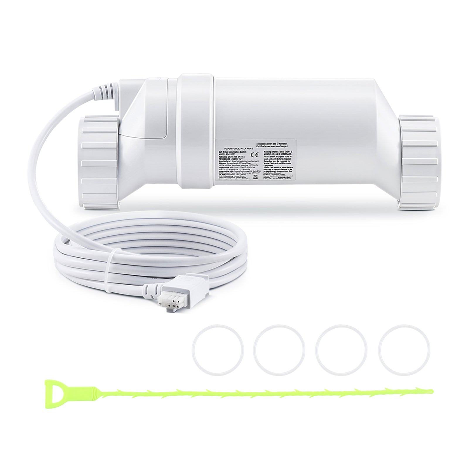 Salt Chlorine Generator 20CELL-15/89420001 40,000 Gallons For Swimming Pool