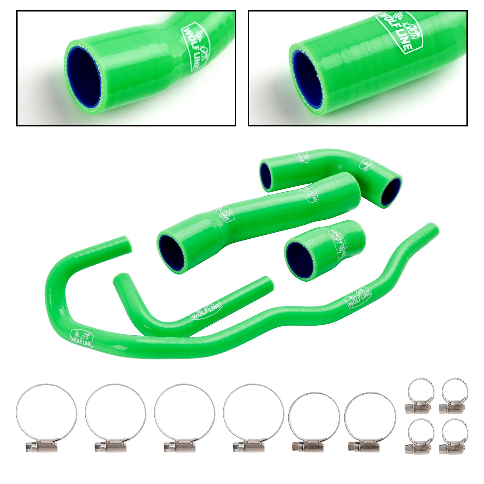 Silicone Radiator coolant Hose kit For BMW S1000RR 2019-2023