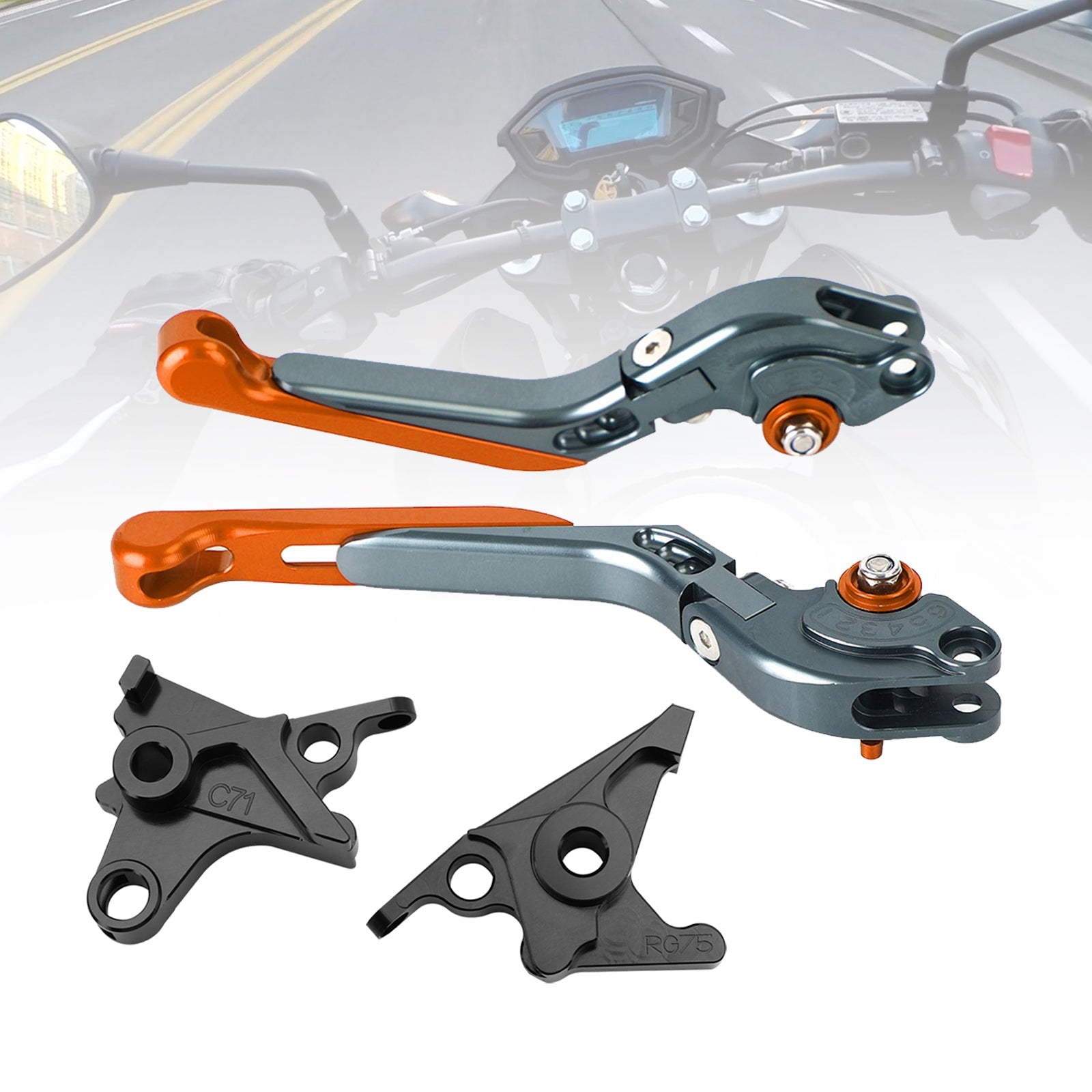 BMW R Nine T /Pure /Racer 2017-2023에 적합한 조절 식 클러치 브레이크 레버