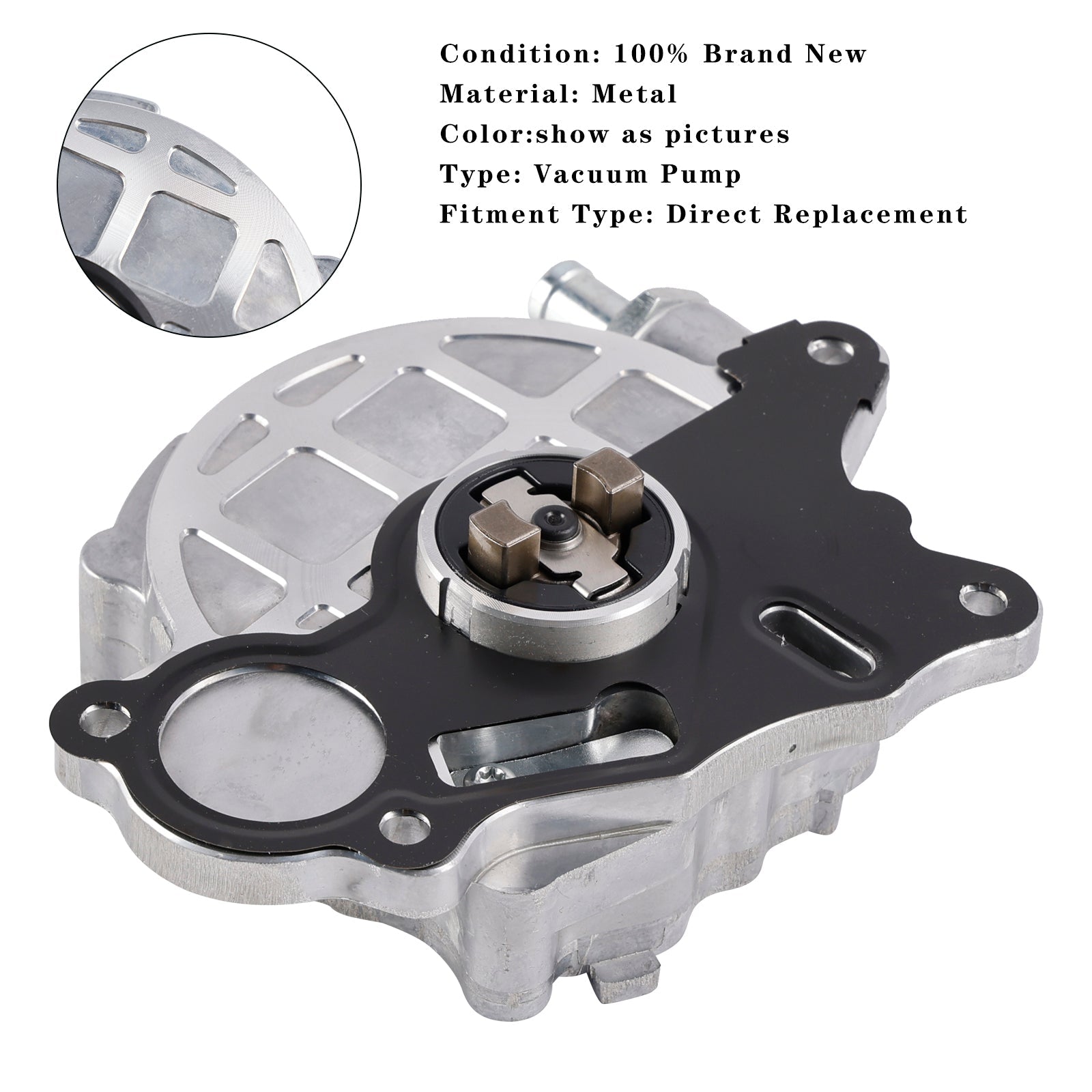 2013 Audi A3 L4 2.0L Vacuum Pump 03L145100G 03L145100B 03L145100C