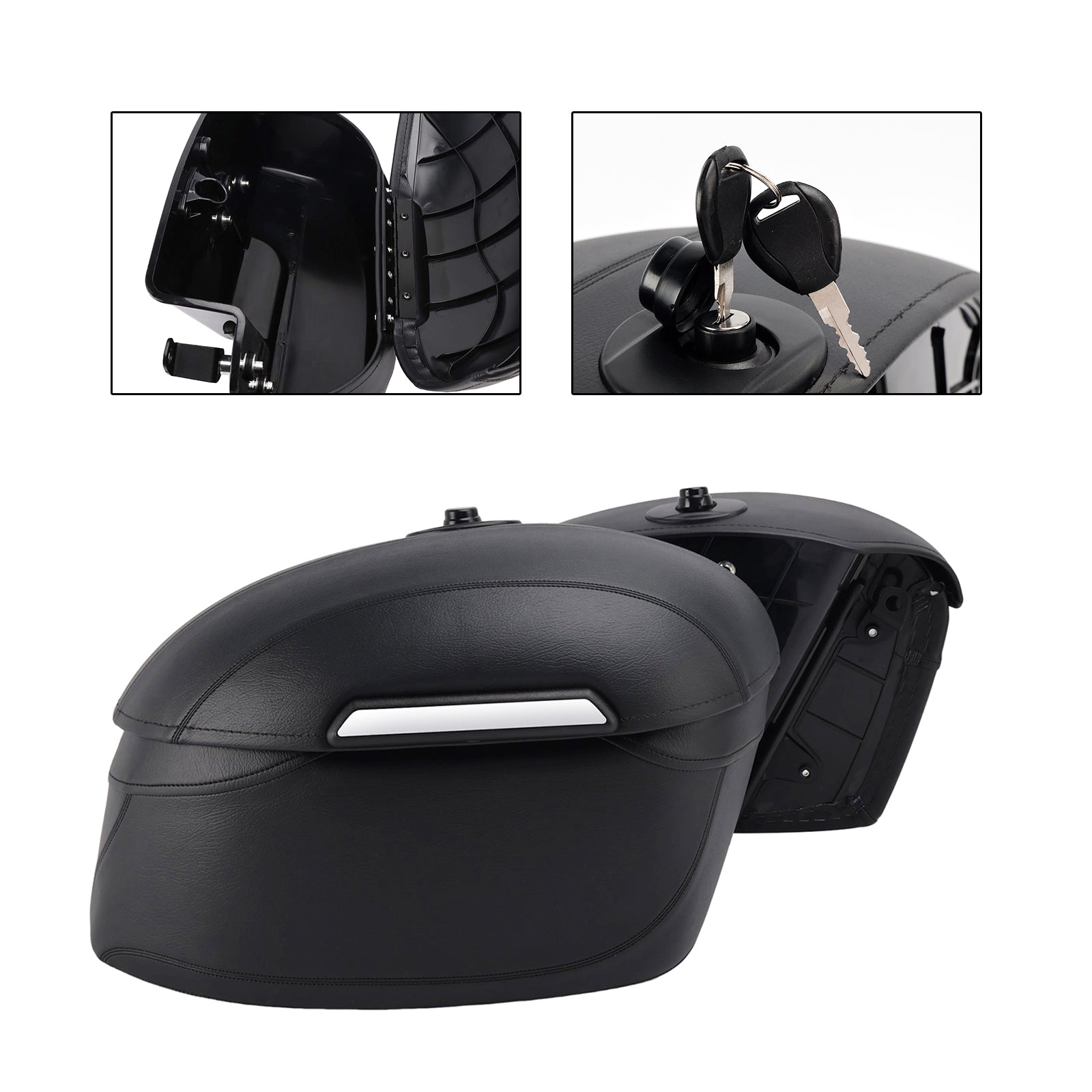 2004-2025 Sportster 883 1200 X48 Saddlebag Support Mounting Bracket Black