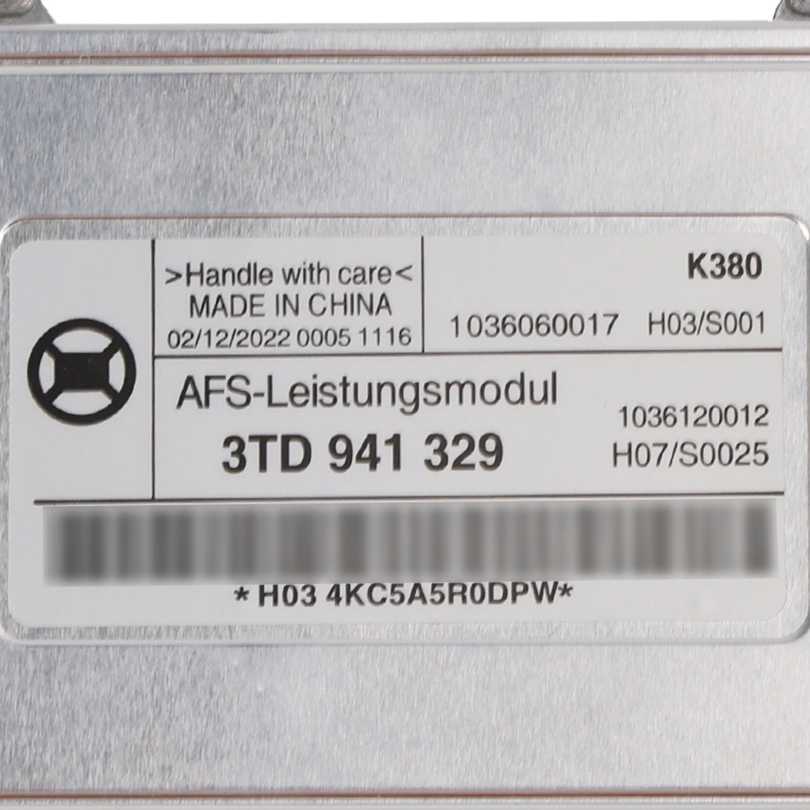 Xenon AFS Headlight Ballast Control Module D3S 3TD941329 For VW Passat 561