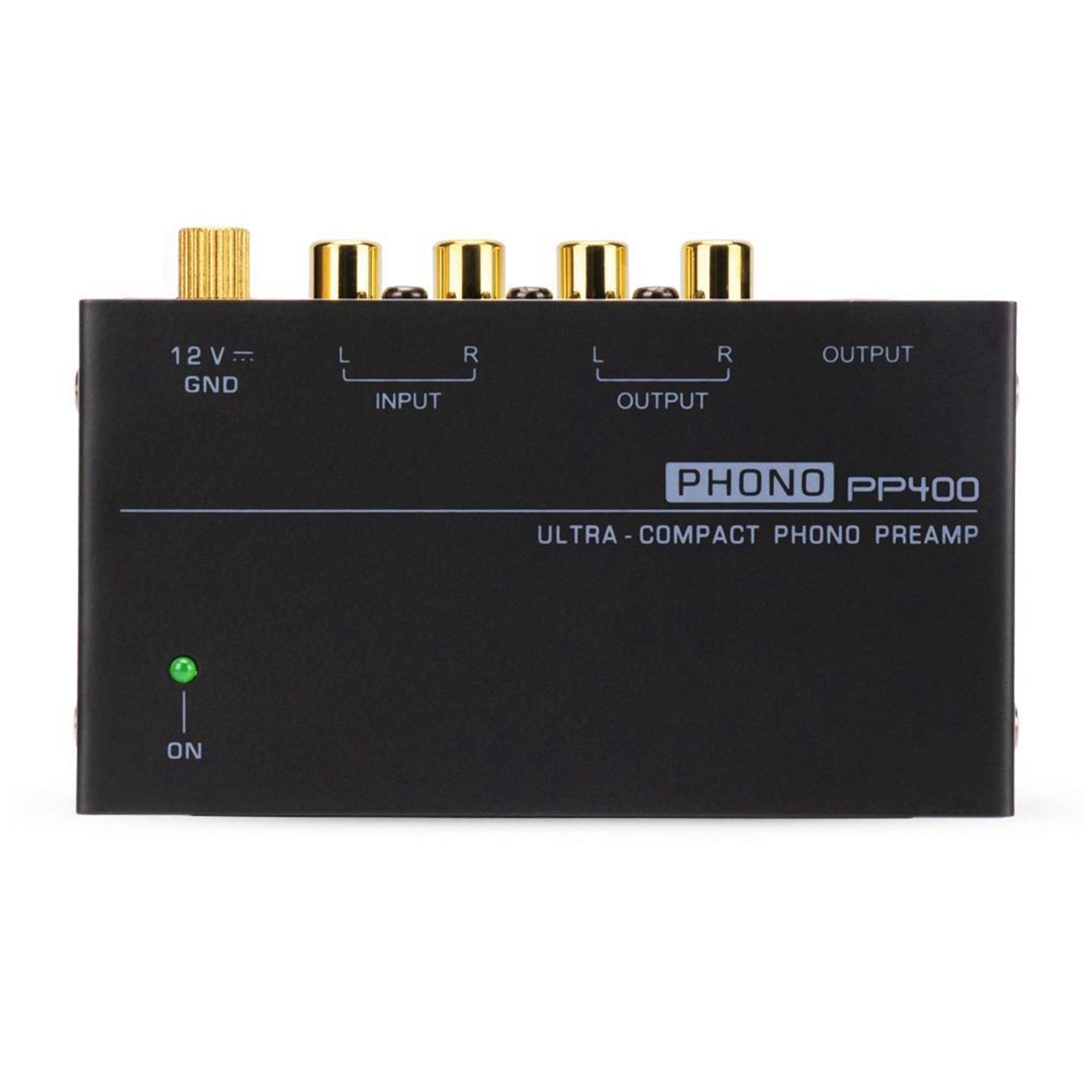 PP400 Ultra-Compact Phono Preamp Preamplifier With RCA 1/4Inch Support TRS Interfaces Preamplificador Phono Preamp