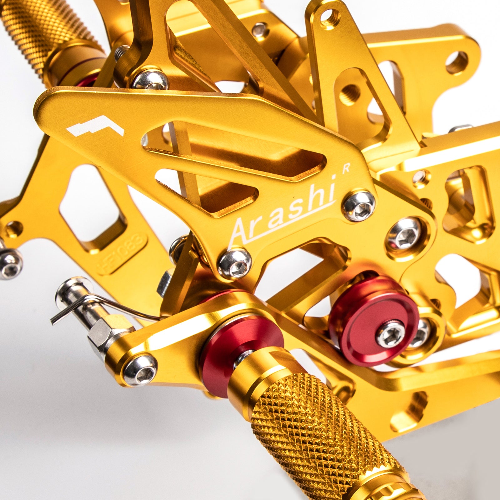 CNC Gold Adjustable Rearsets Footrest For Honda CBR600RR / ABS 2009 - 2022