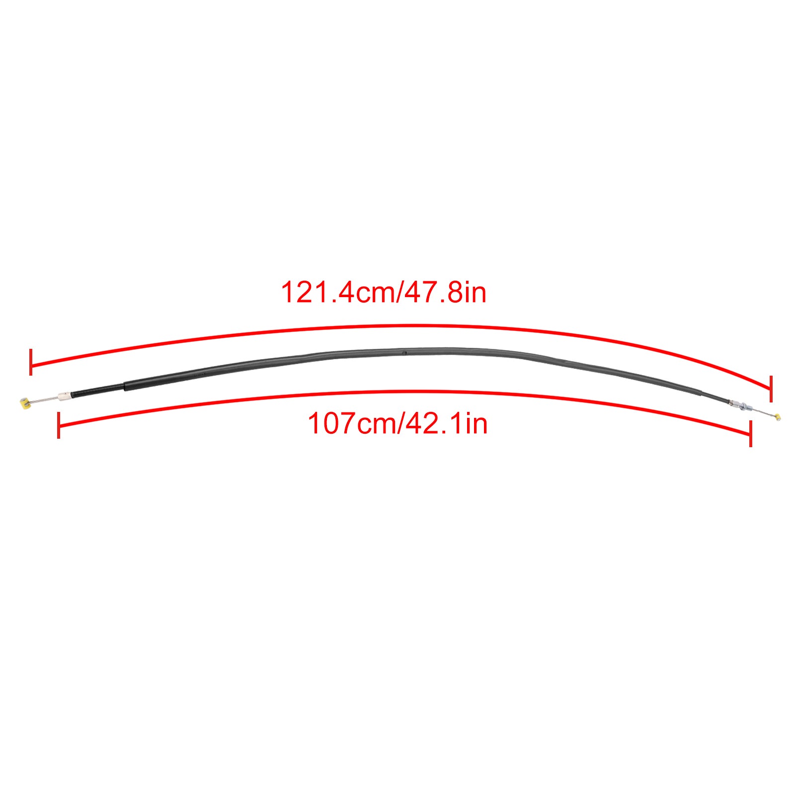 2011-2023 Suzuki GSXR600/750 Motorcycle Clutch Cable Replacement Black