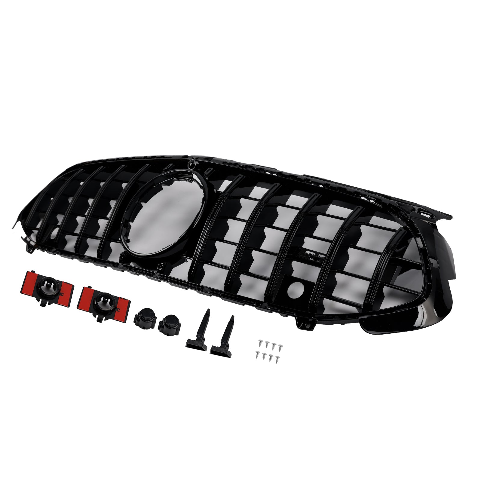 2023-2025 Mercedes A-Class W177 A35 A180 Gloss Black Front Grille Grill