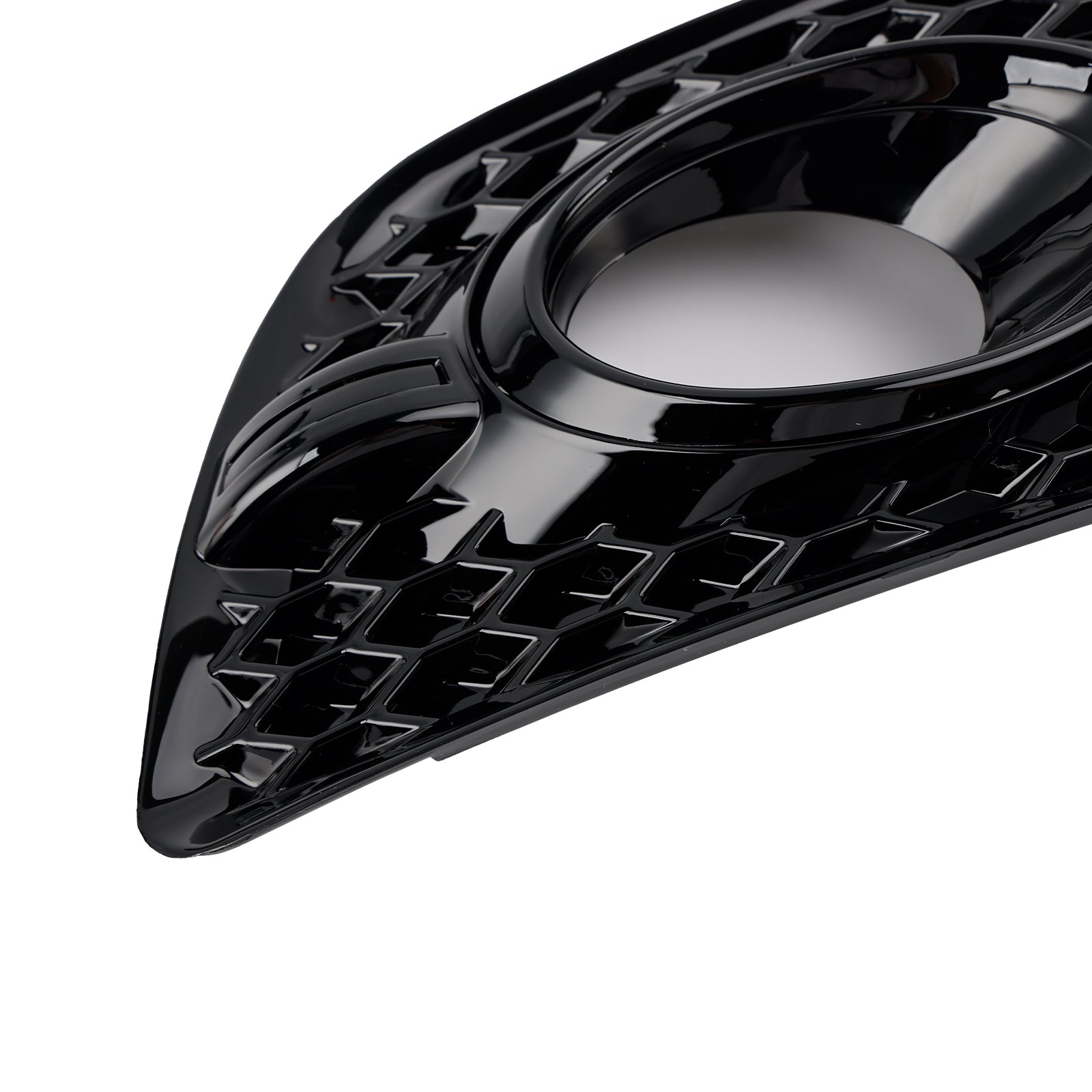 2009-2012 Audi Q5 2PCS Front Bumper Grill Fog Light Lamp Covers