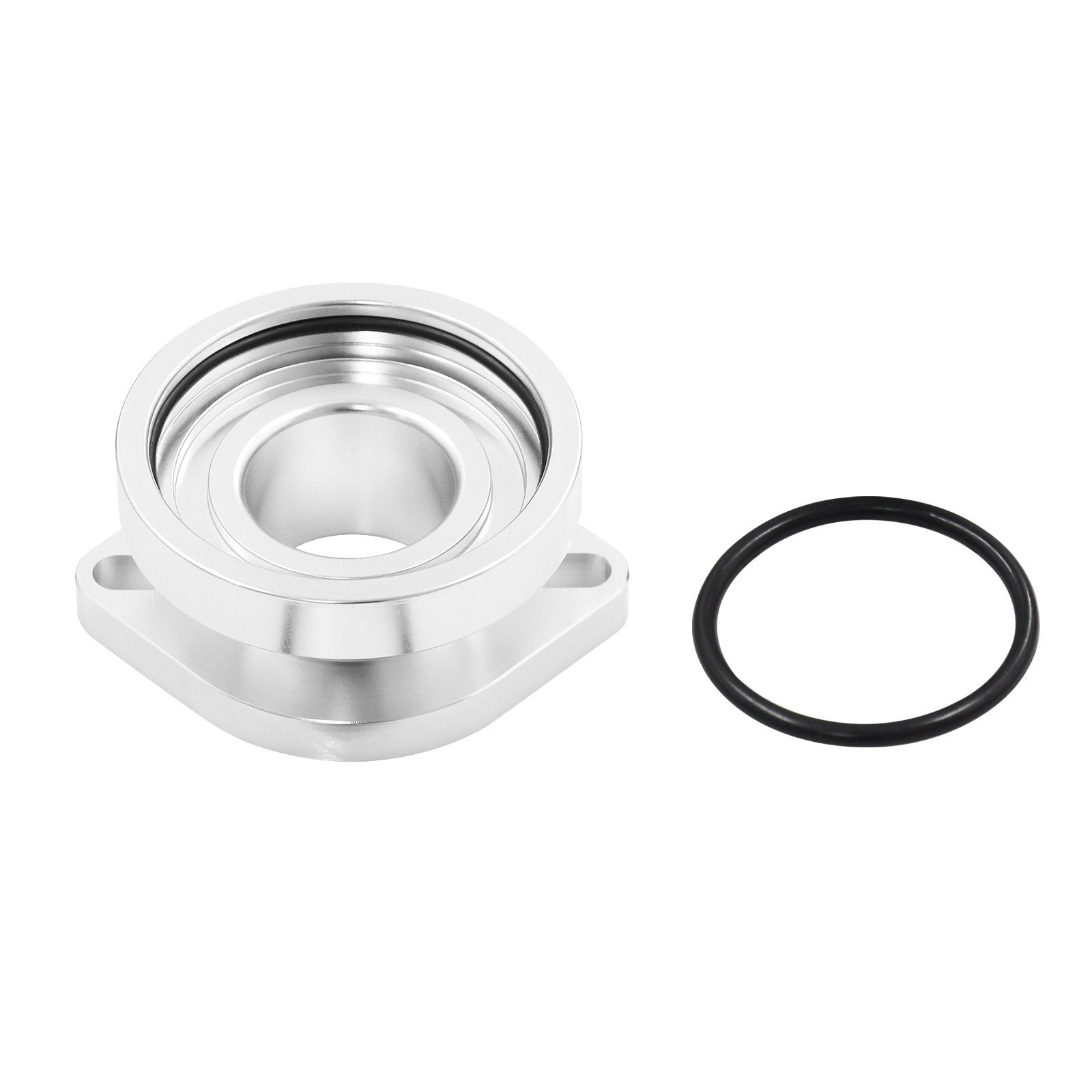 Aluminum BOV Blow off Valve Flange RS Adapter for Greddy TO HKS FV SSQV