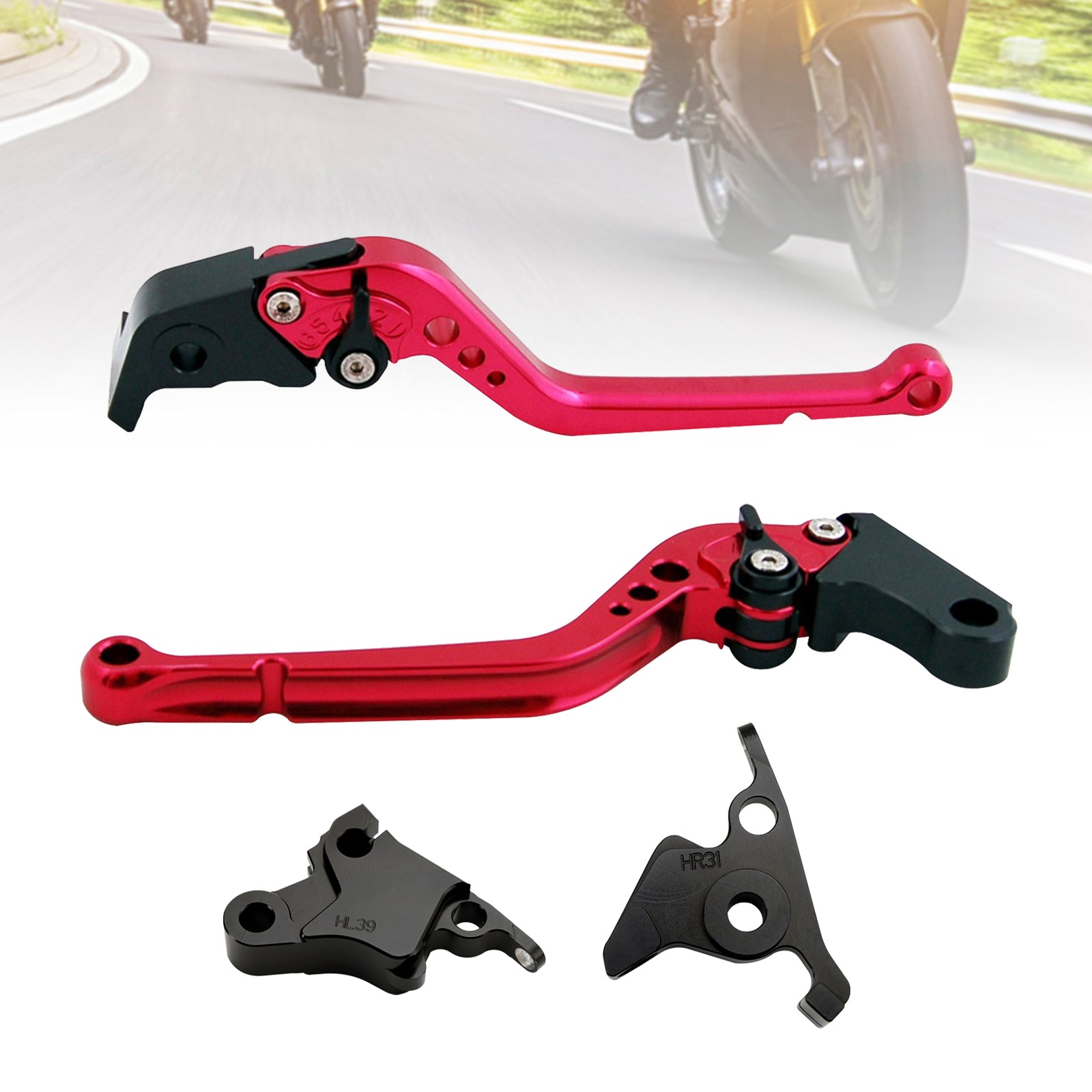 Long Clutch Brake Lever fit for CFMOTO 450SS 450SR 21-23 450NK 23-24
