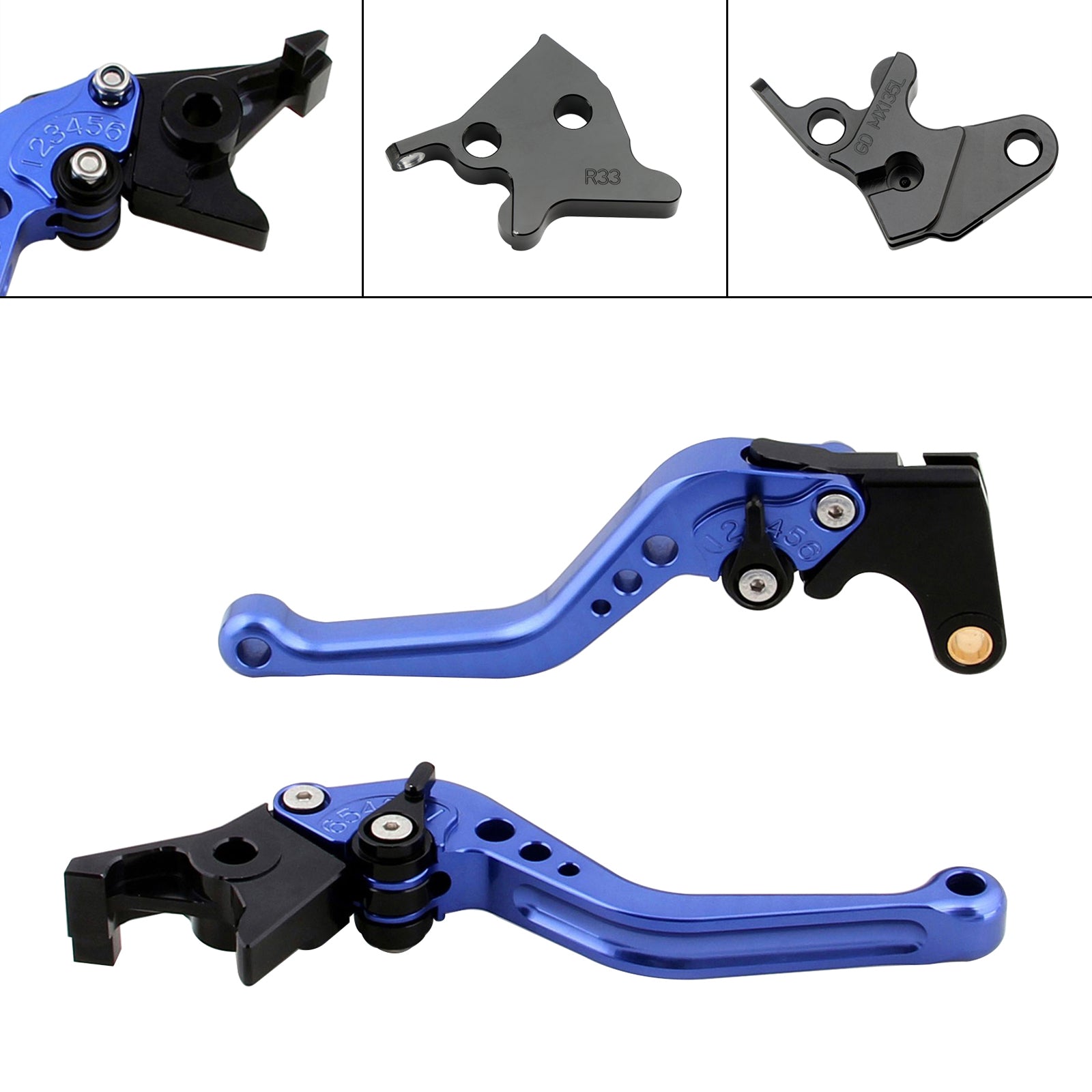 2005-2014 YAMAHA YBR125 NEW Short Clutch Brake Lever