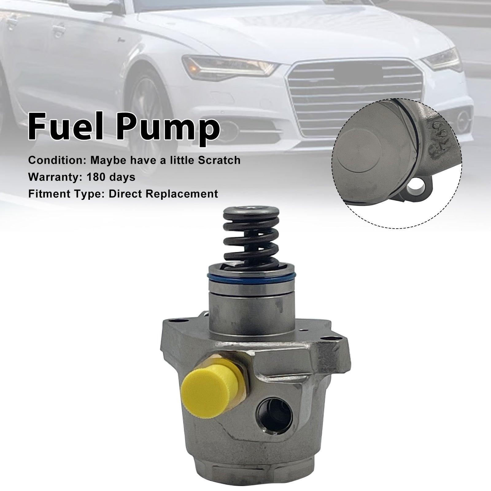 2015-2018 Audi A8 Quattro V6 3.0L High Pressure Fuel Pump 06E127026D 706032250 HFS034142D