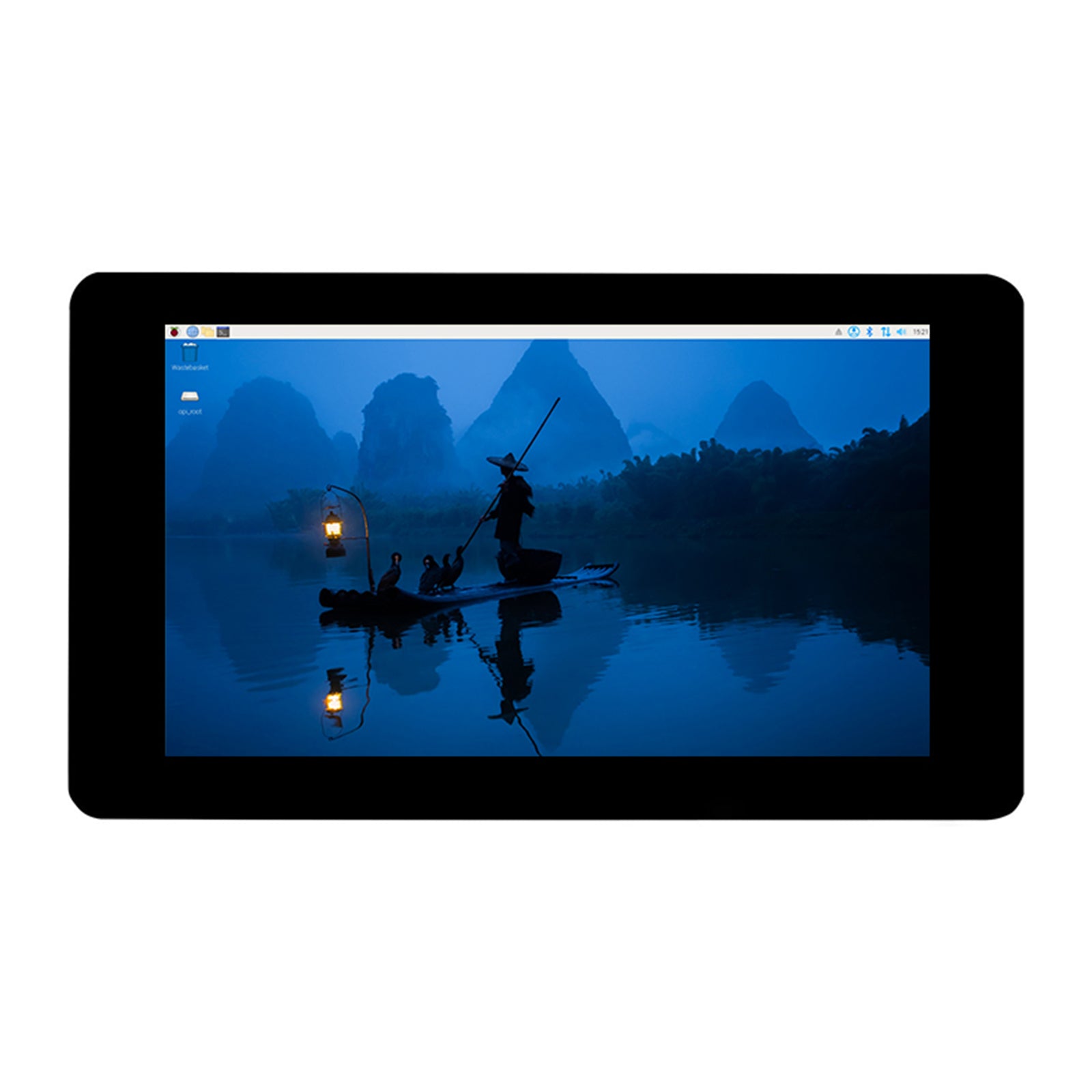 Raspberry Pi 7-inch IPS Capacitive Touch Screen Pi5/4B DSI 5-Point Touch Screen