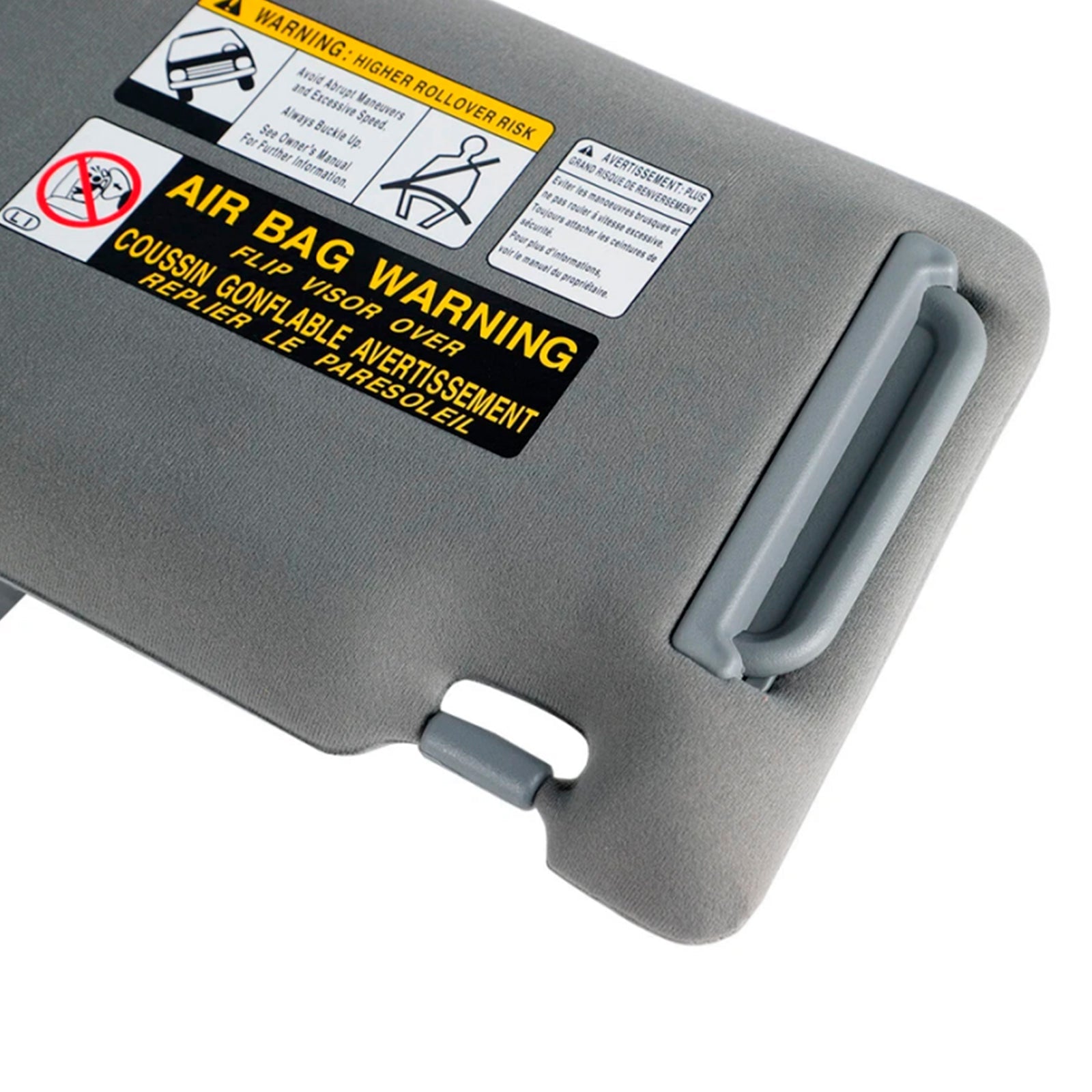 2005-2015 Toyota Tacoma Gray Left Side Sun Visor 74320-04181-B1