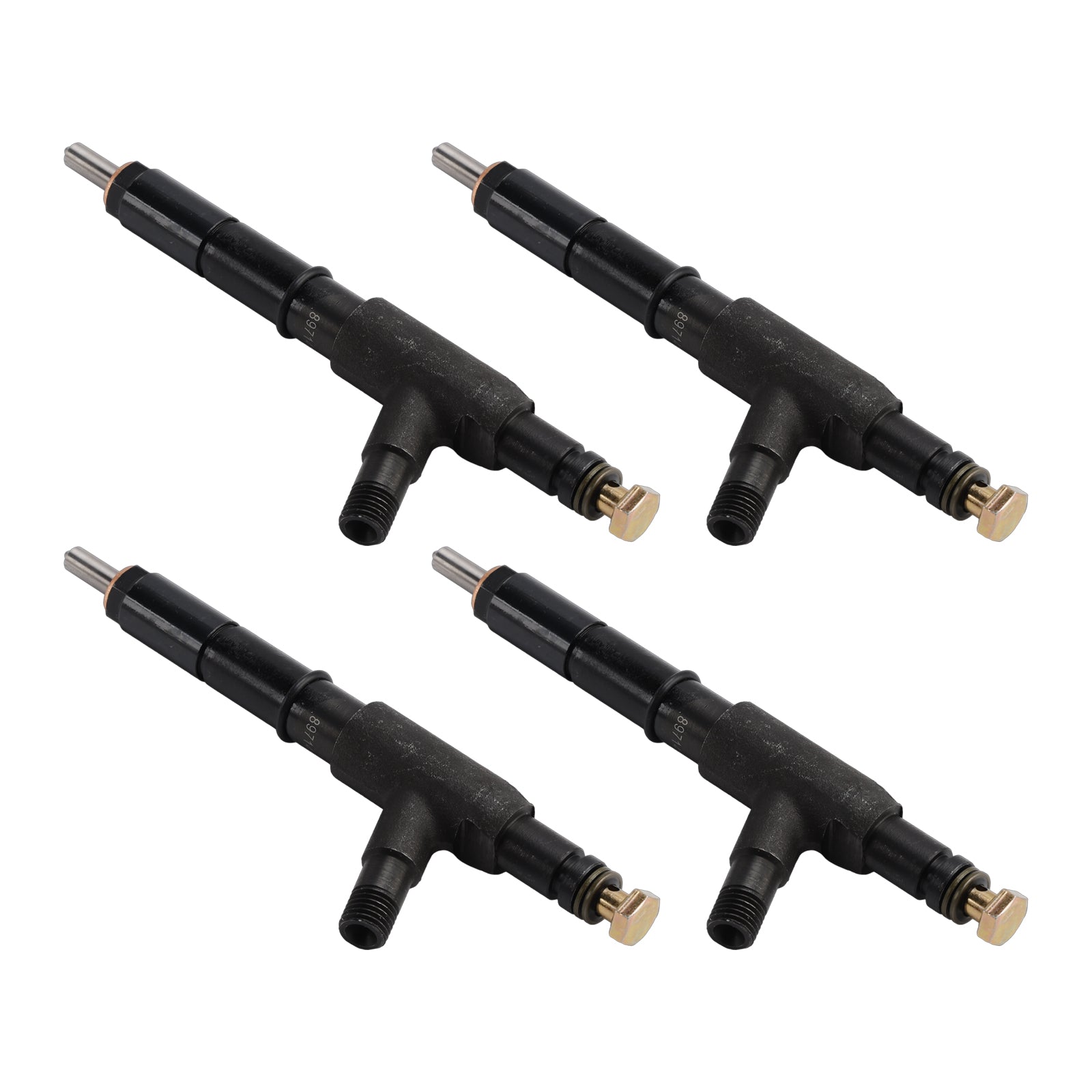 1998-2004 For Isuzu NPR 4.8 4HE1 Turbocharged 4PCS Fuel Injector 8971489611