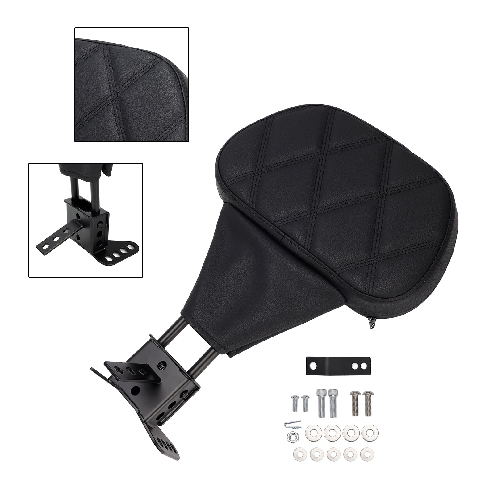 1988-2008 Street Electra Road Glide Road King Tri Glide Driver Backrest pad