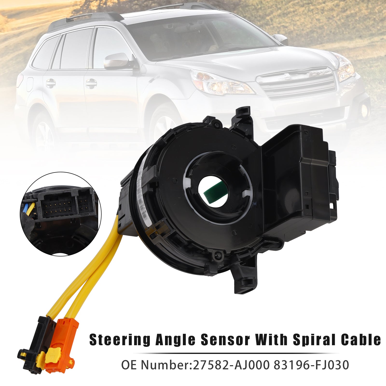 Steering Angle Sensor With Spiral Cable 83196-FJ030 For Subaru Crosstrek Forester