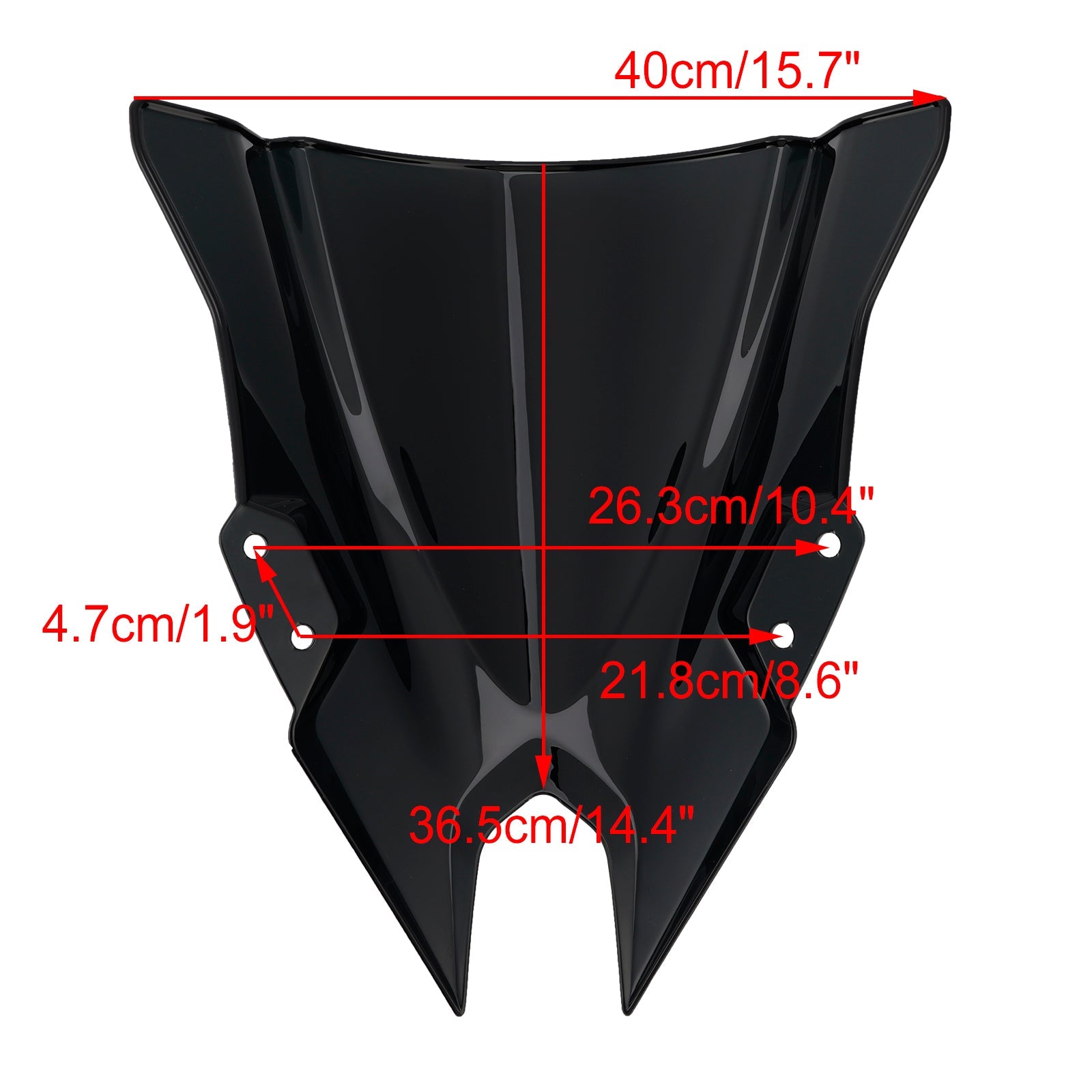 2024-2025 KAWASAKI Ninja 500 윈드실드 윈드스크린