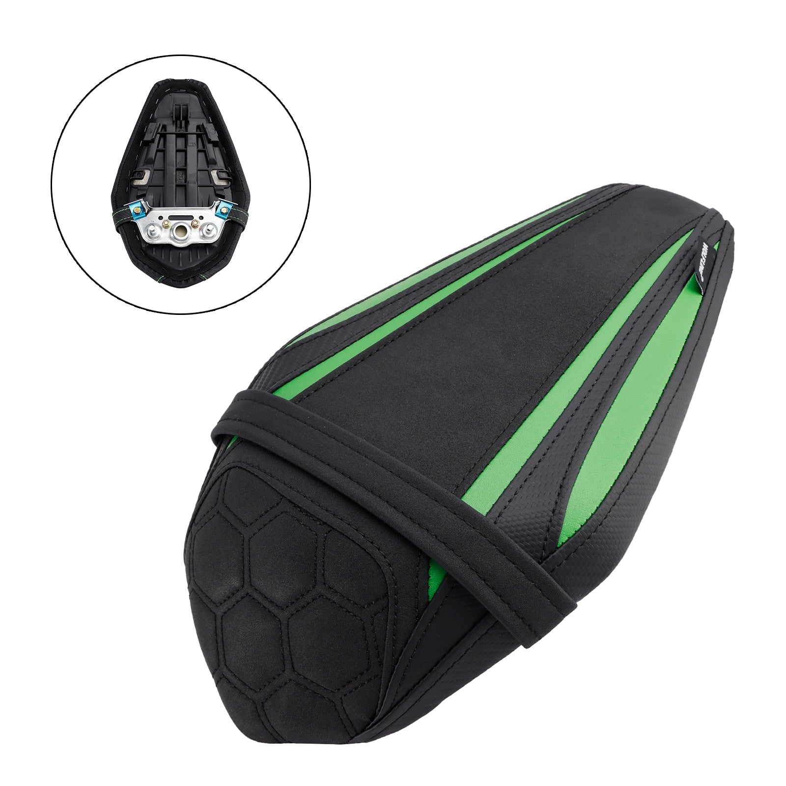2021-2023 Kawasaki Zx-10R/Rr Rear Passenger Seat Pillion Saddle Flat Green