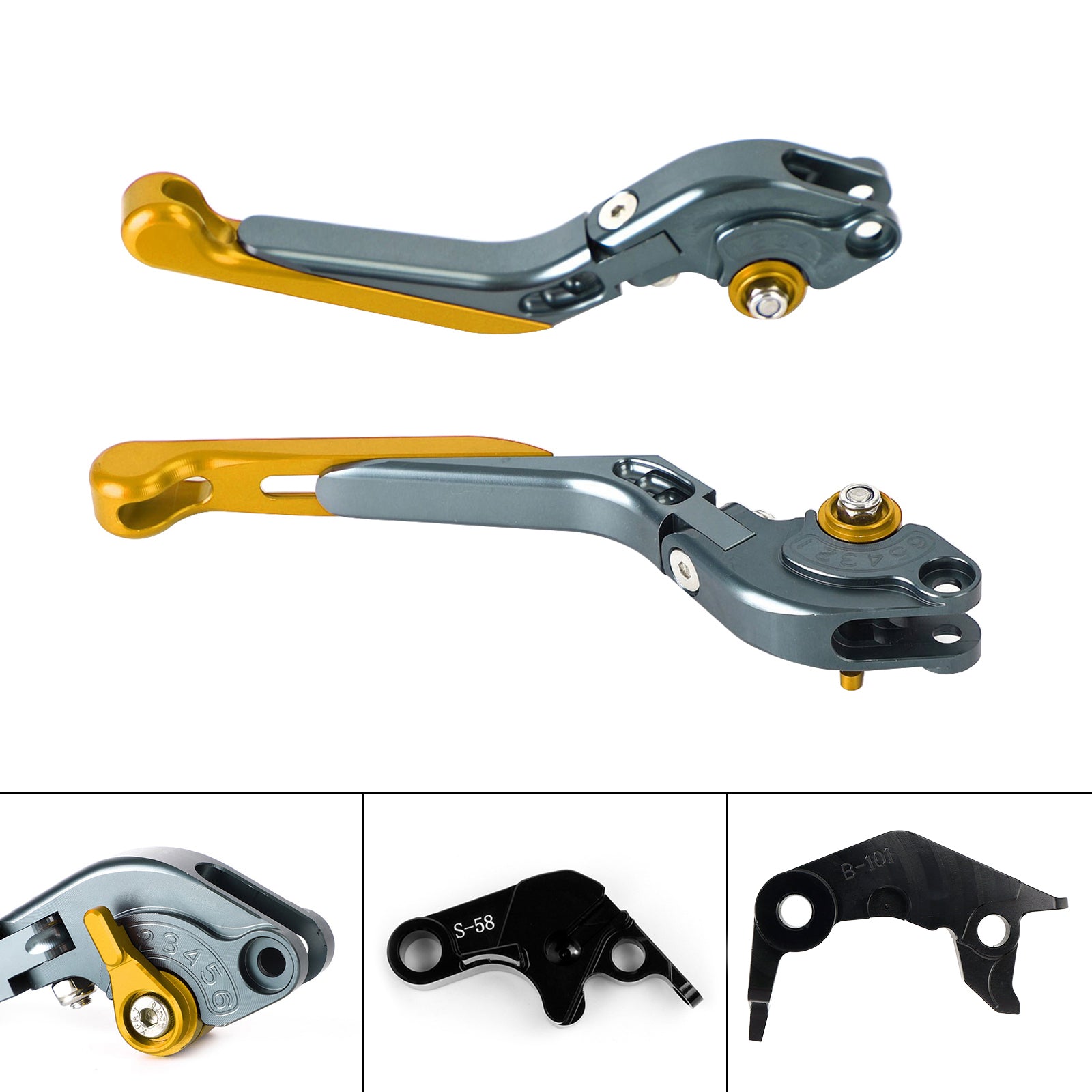Adjustable Clutch Brake Lever fit for YAMAHA YZF R7 MT-10/SP FZ-10/SP 2022-23