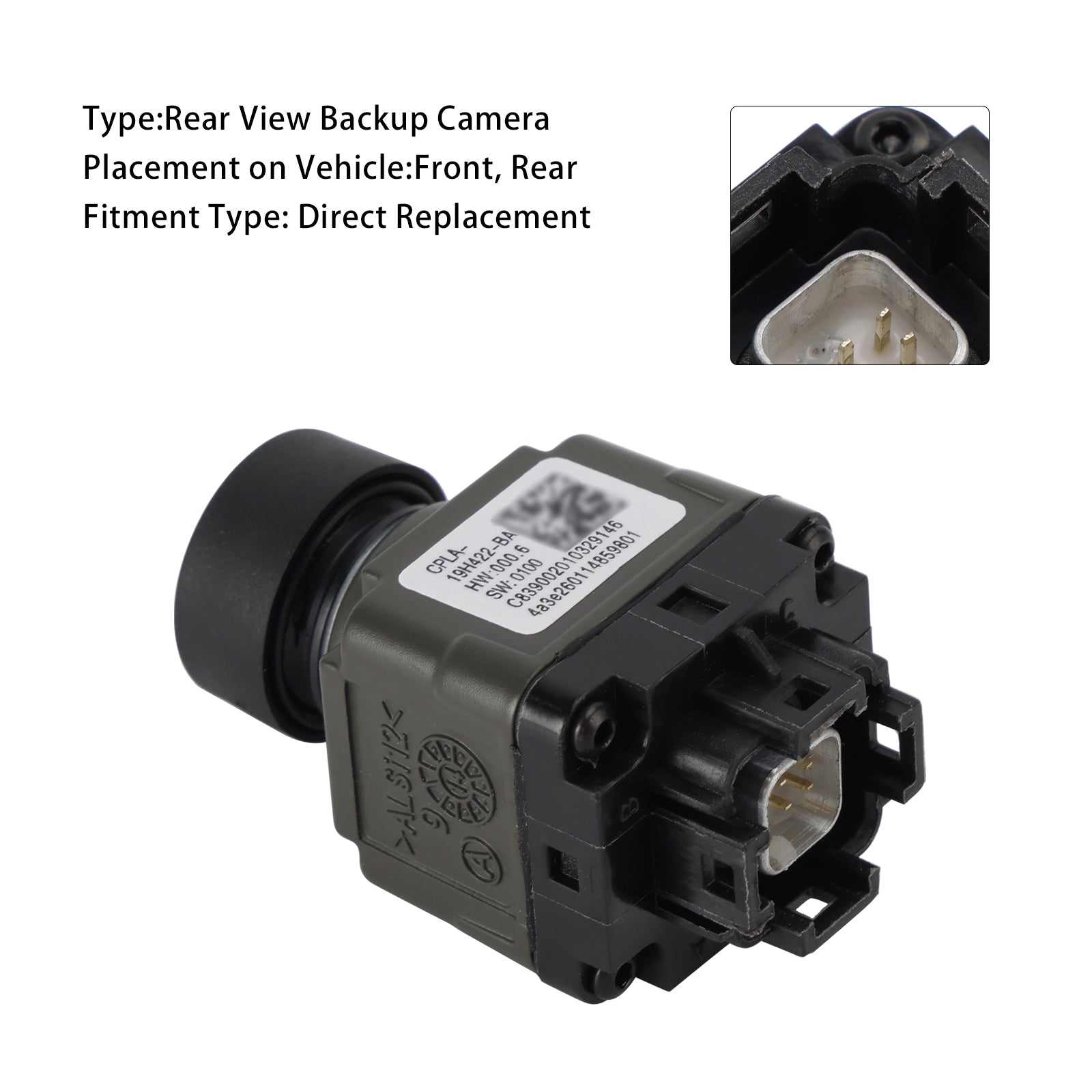 2013 2014 2015 Land Rover Range Rover Rear View Surround Parking Assist Camera CPLA-19H422-BA