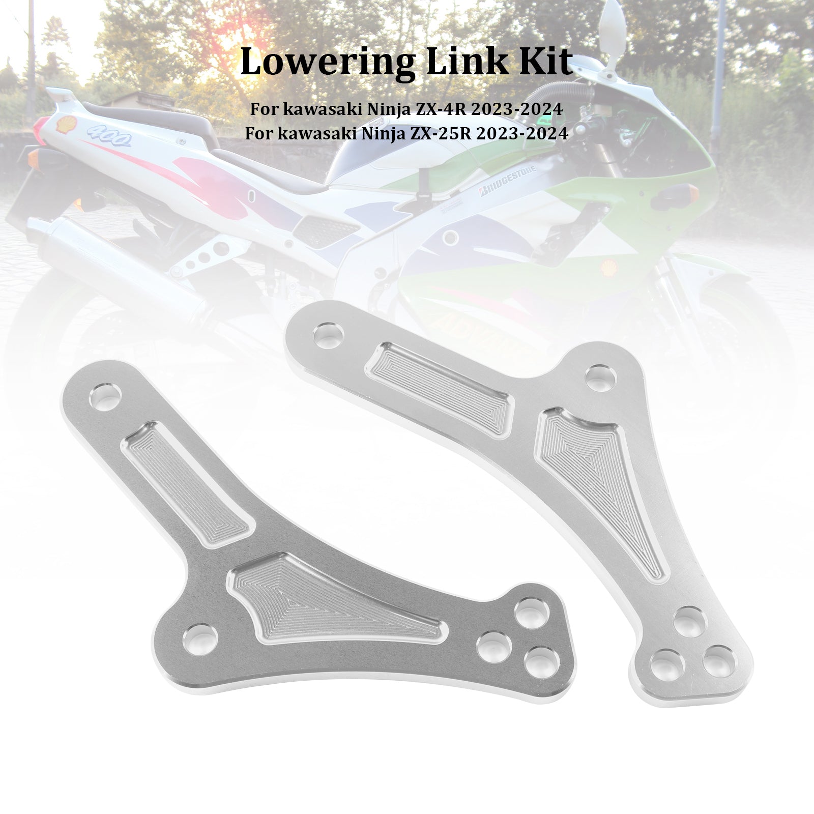 2023-2024 kawasaki ZX-25R Adjustable Lower Suspension Links