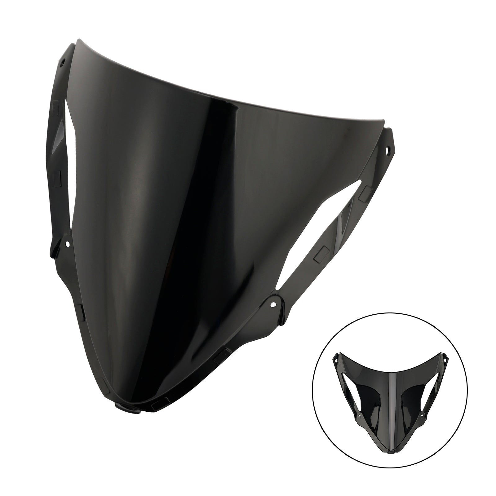 kawasaki ZX-6R 2024 용 앞 유리 윈드 스크린