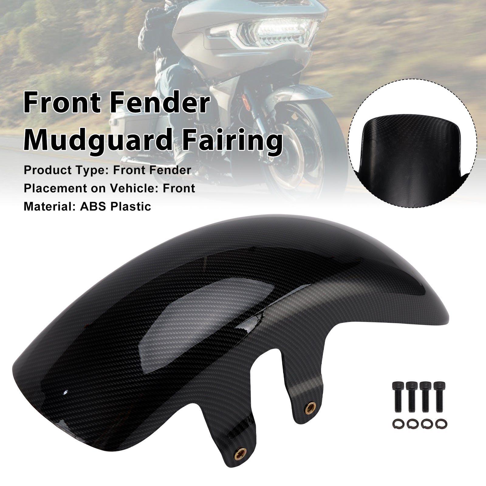 2023-2025 Touring CVO Road Glide / Street Glide Front Fender Mudguard Fairing