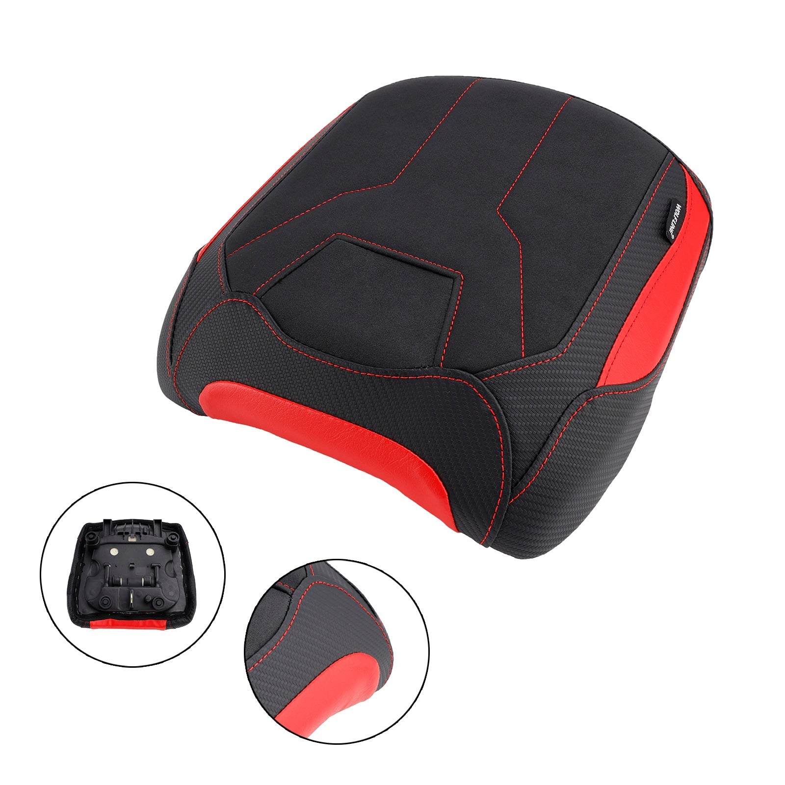 2021-2023 Yamaha Tracer 9 Gt Rear Seat Passenger Cushion Flat Pu Black