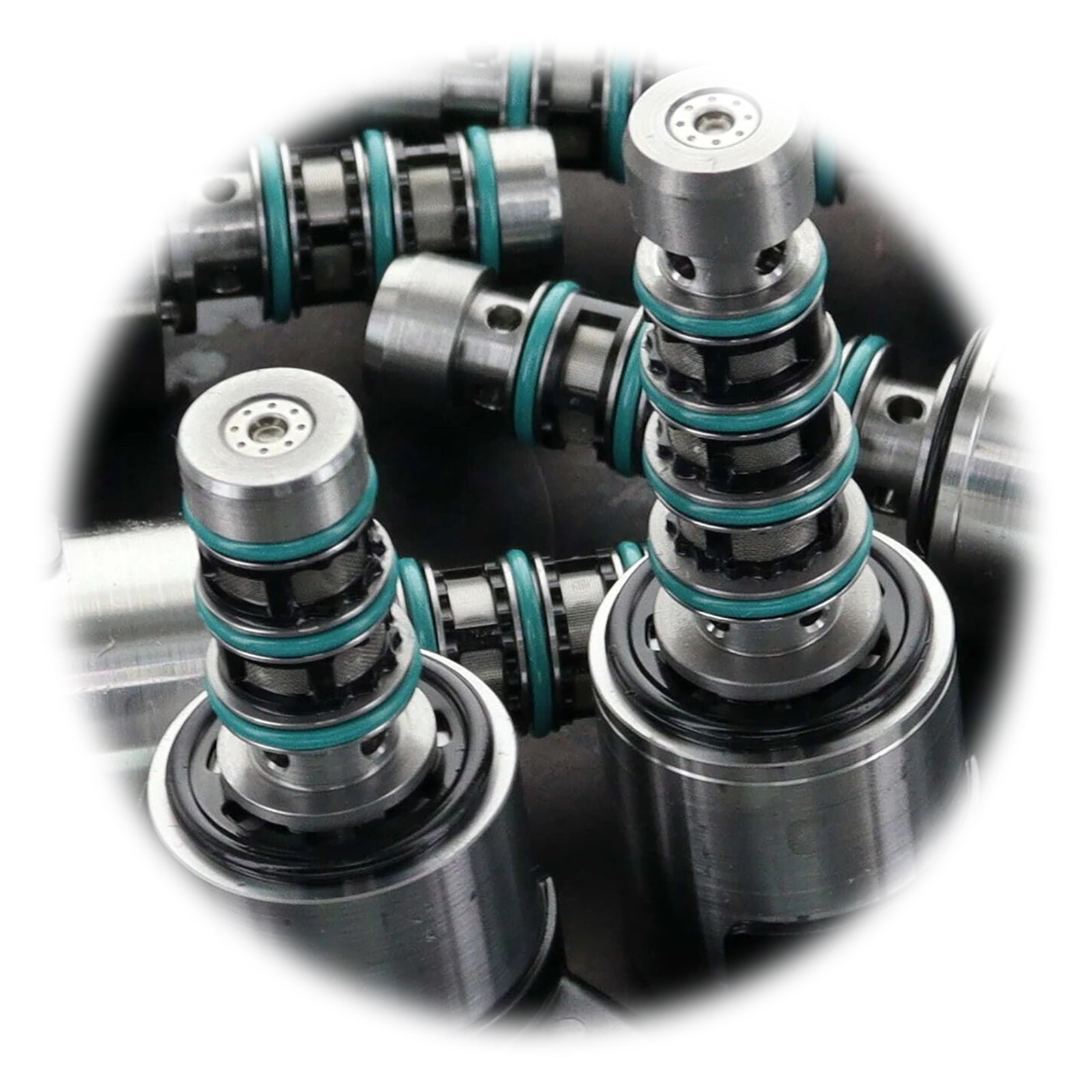 For AUDI A6 A7 S6 equipped with the DL382/0CK transmission 9PCS Automatic Transmission Solenoid Kit 0CK DL382