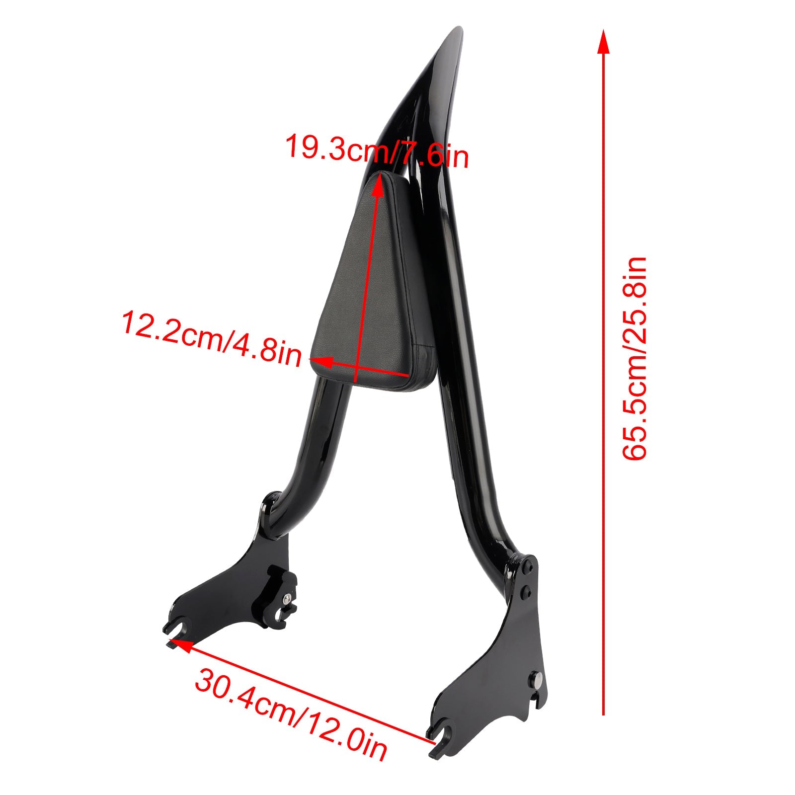 Passenger Sissy Bar Backrest for Road King Street Glide Road Glide 1997-2008