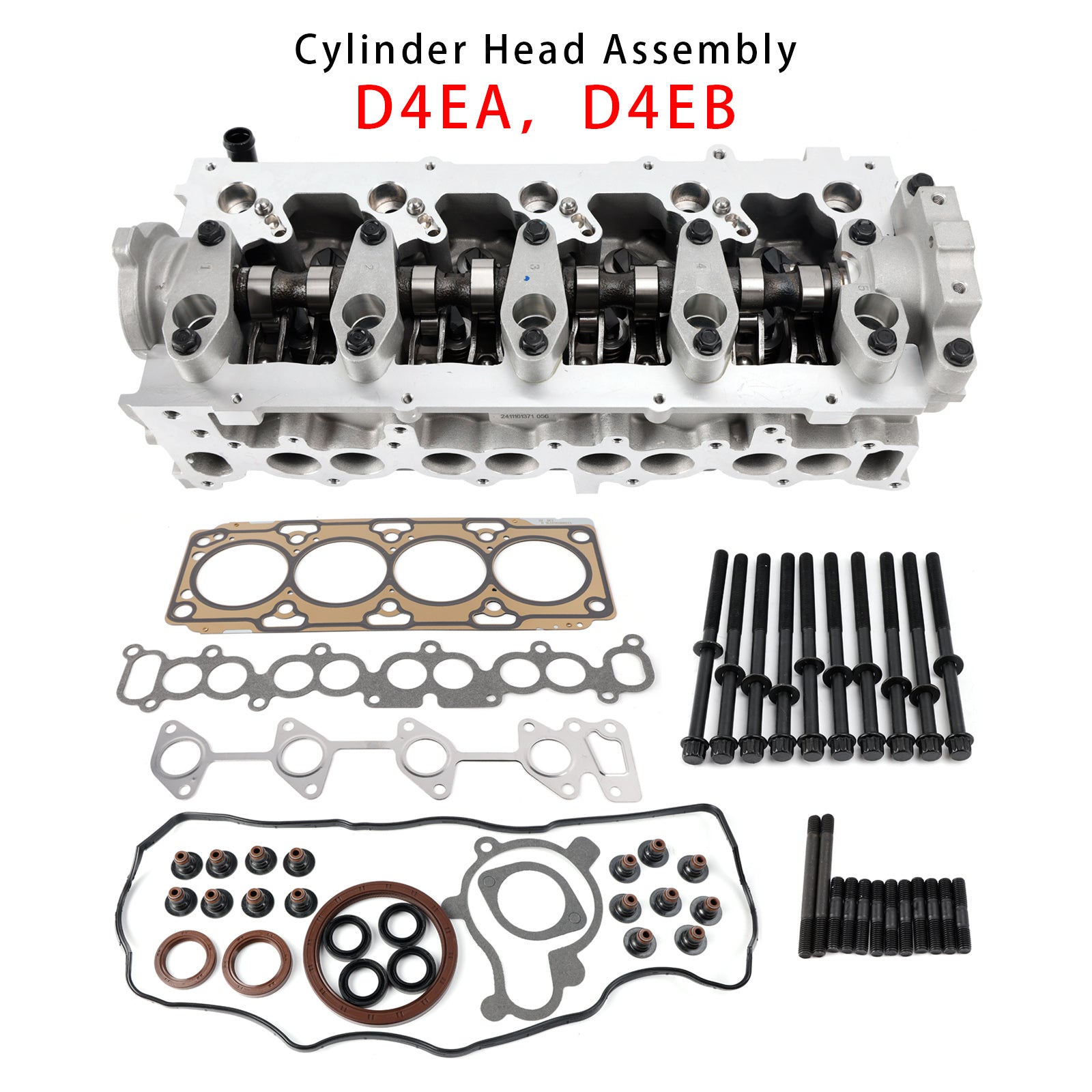 For Hyundai Lantra III 2.0 CRDi, Santa Fe I 2.0 CRDi, Santa Fe II 2.0 CRDi 2210027750 Cylinder Head Assembly With Gasket Kit D4EB