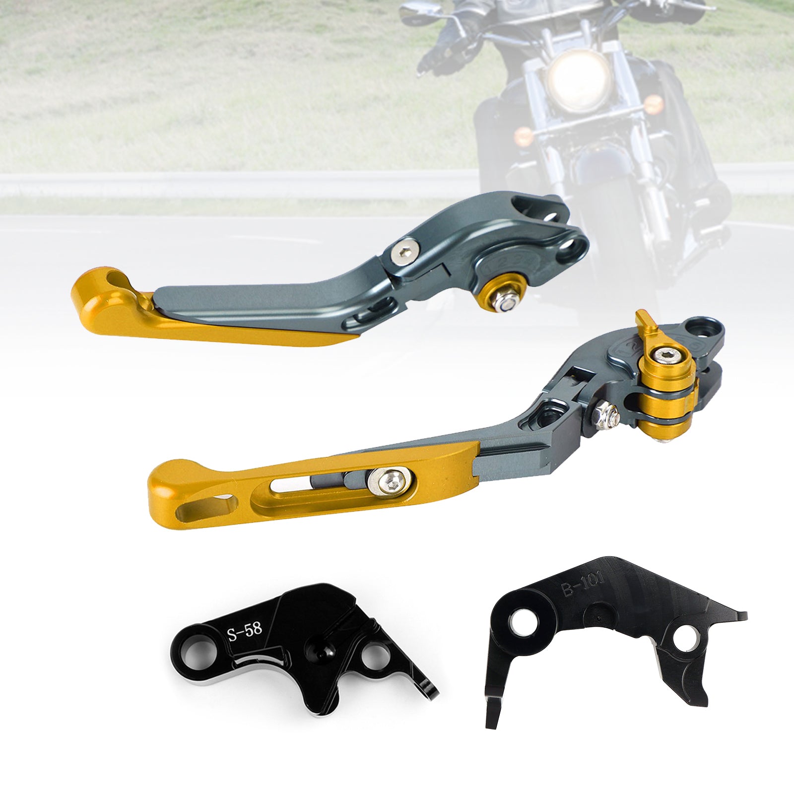 Adjustable Clutch Brake Lever fit for YAMAHA YZF R7 MT-10/SP FZ-10/SP 2022-23
