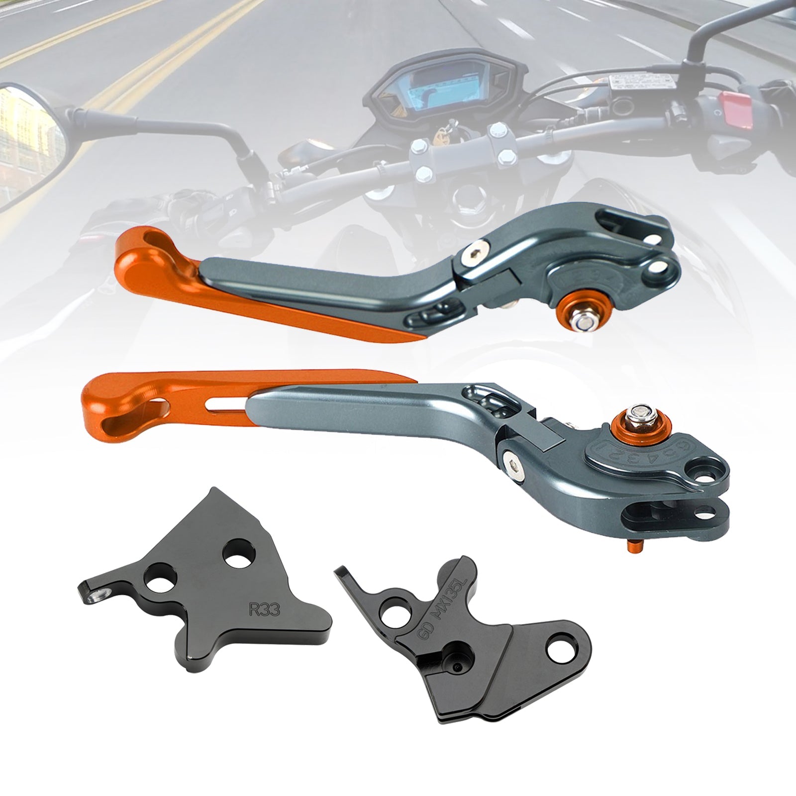 Adjustable Clutch Brake Lever fit for YAMAHA YBR125 2005-2014