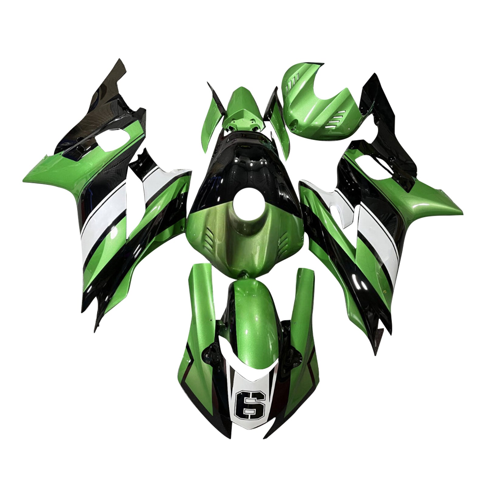 Injection Fairing Kit Bodywork Plastic ABS fit For Yamaha YZF-R6 2017-2023