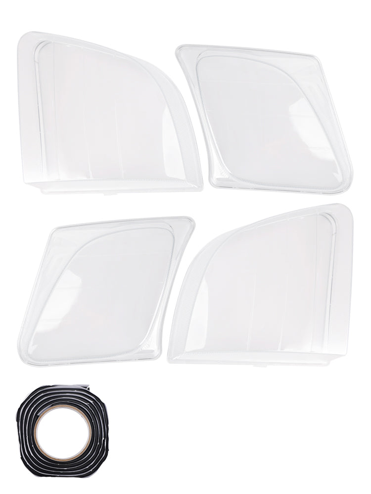 1998-2007 Lexus LX470 Left+Right Front Headlight Clear Lens