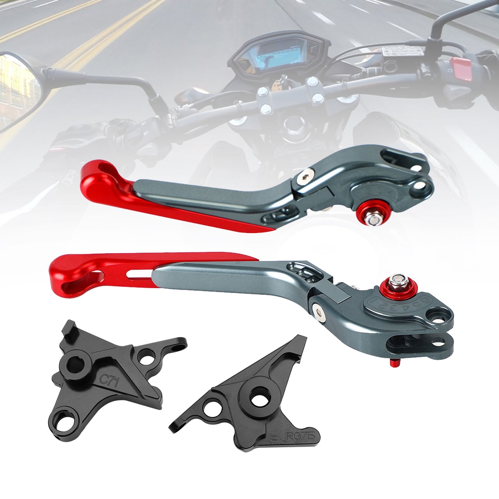 BMW R Nine T /Pure /Racer 2017-2023에 적합한 조절 식 클러치 브레이크 레버