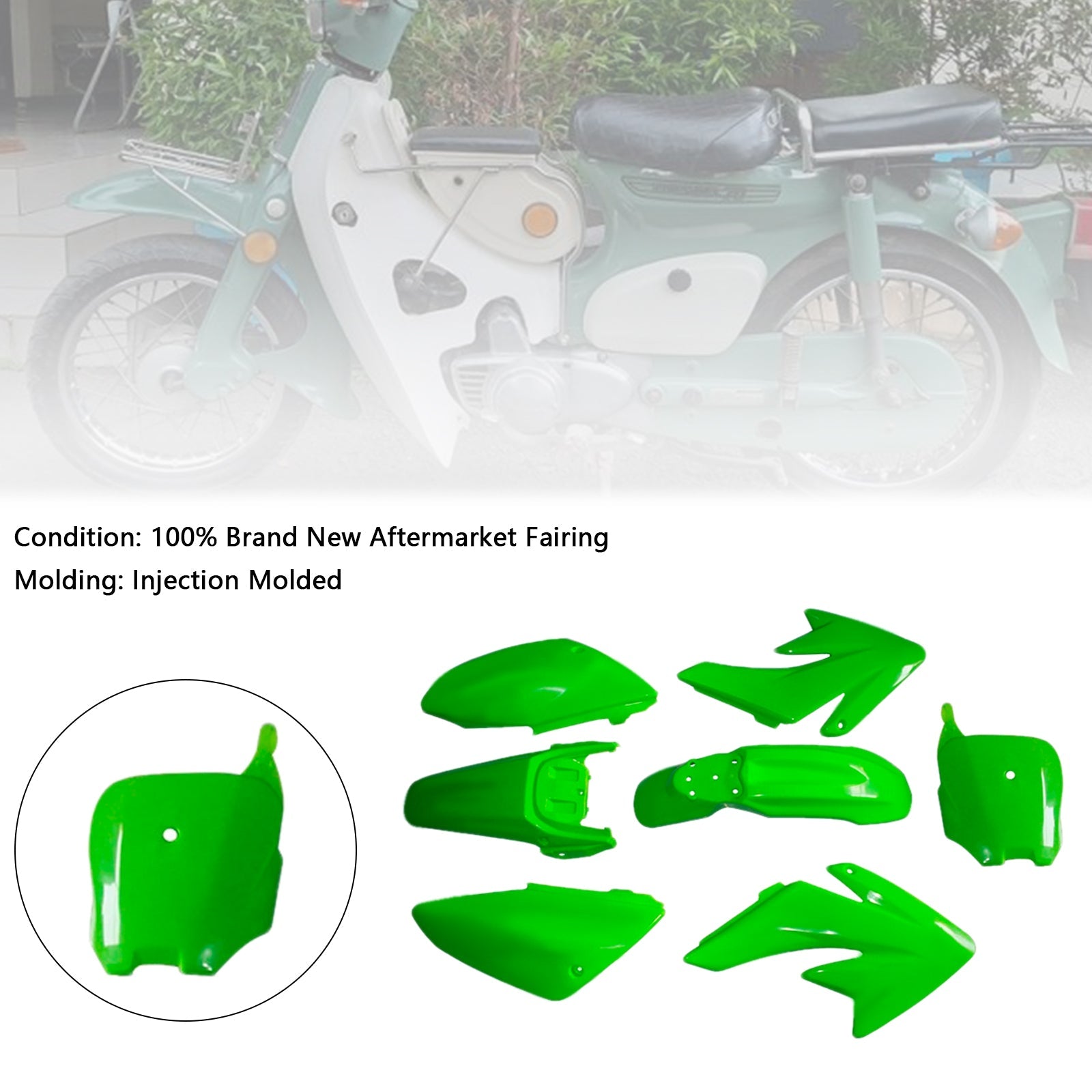 HONDA CRF70 DIRT BIKE Body Plastic Kit Fender Fairing