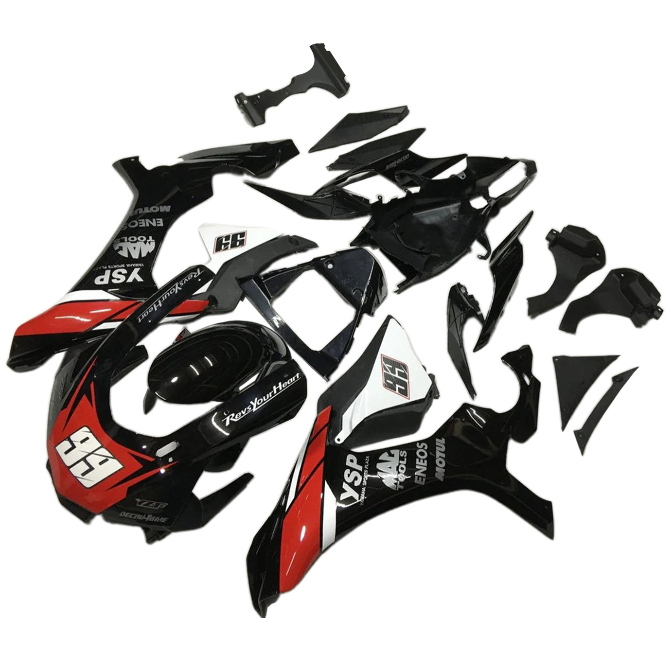 Yamaha YZF-R1 2020-2024 Fairing Kit Bodywork Plastic ABS