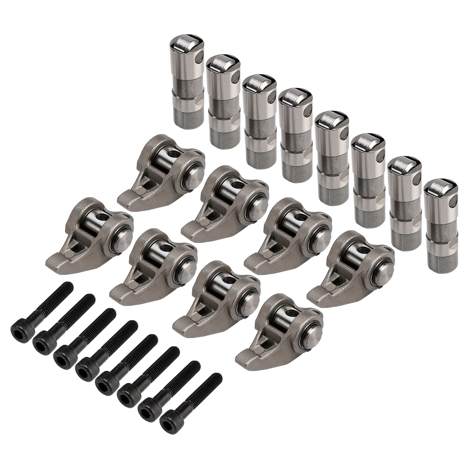 Rocker Arms with Bolts & Valve Lifter Kit 10214664 MR-1341 JB-2079 for GMC