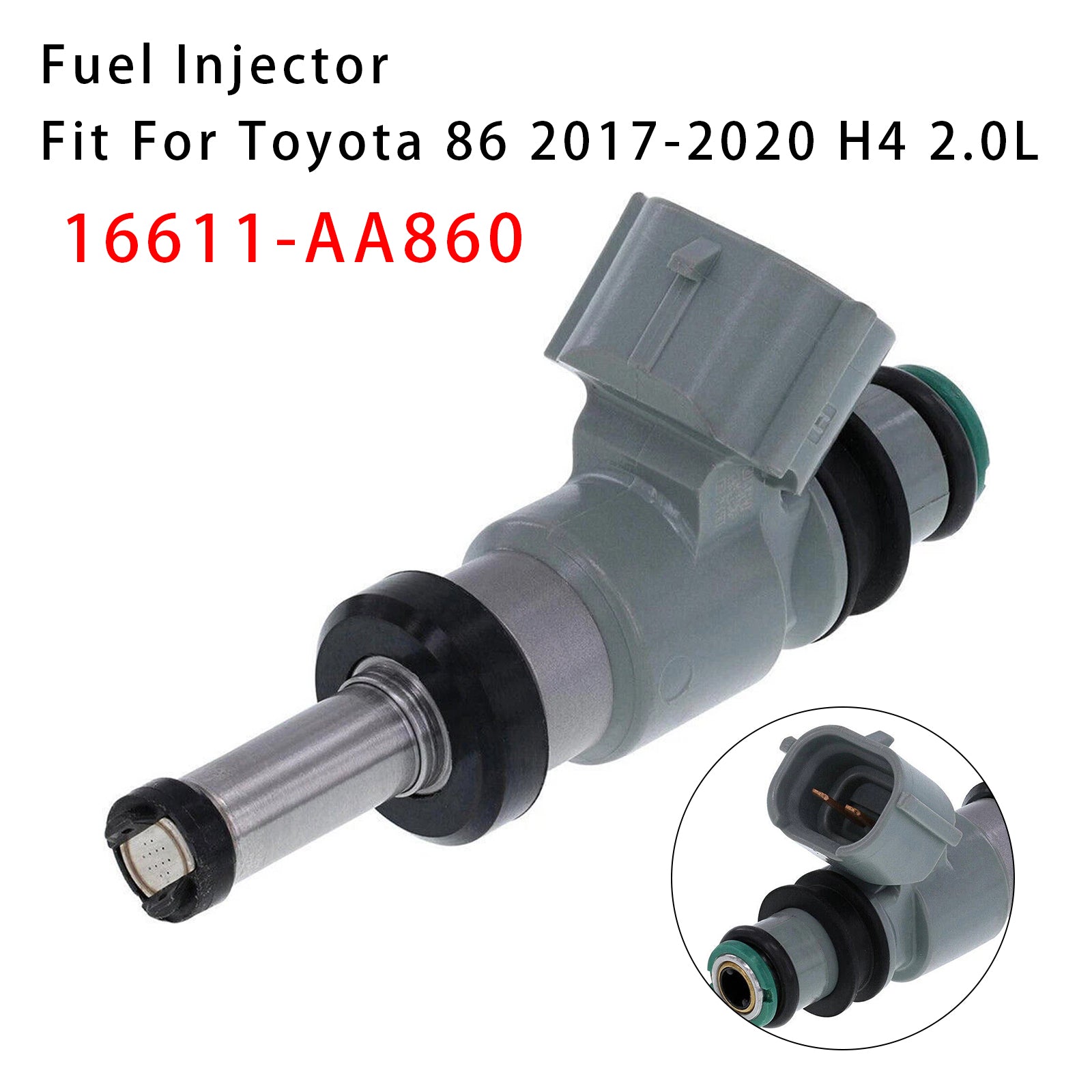 1Pcs Fuel Injector For Subaru BRZ Scion FR-S Toyota 86 2.0L 13-20 16611-AA860