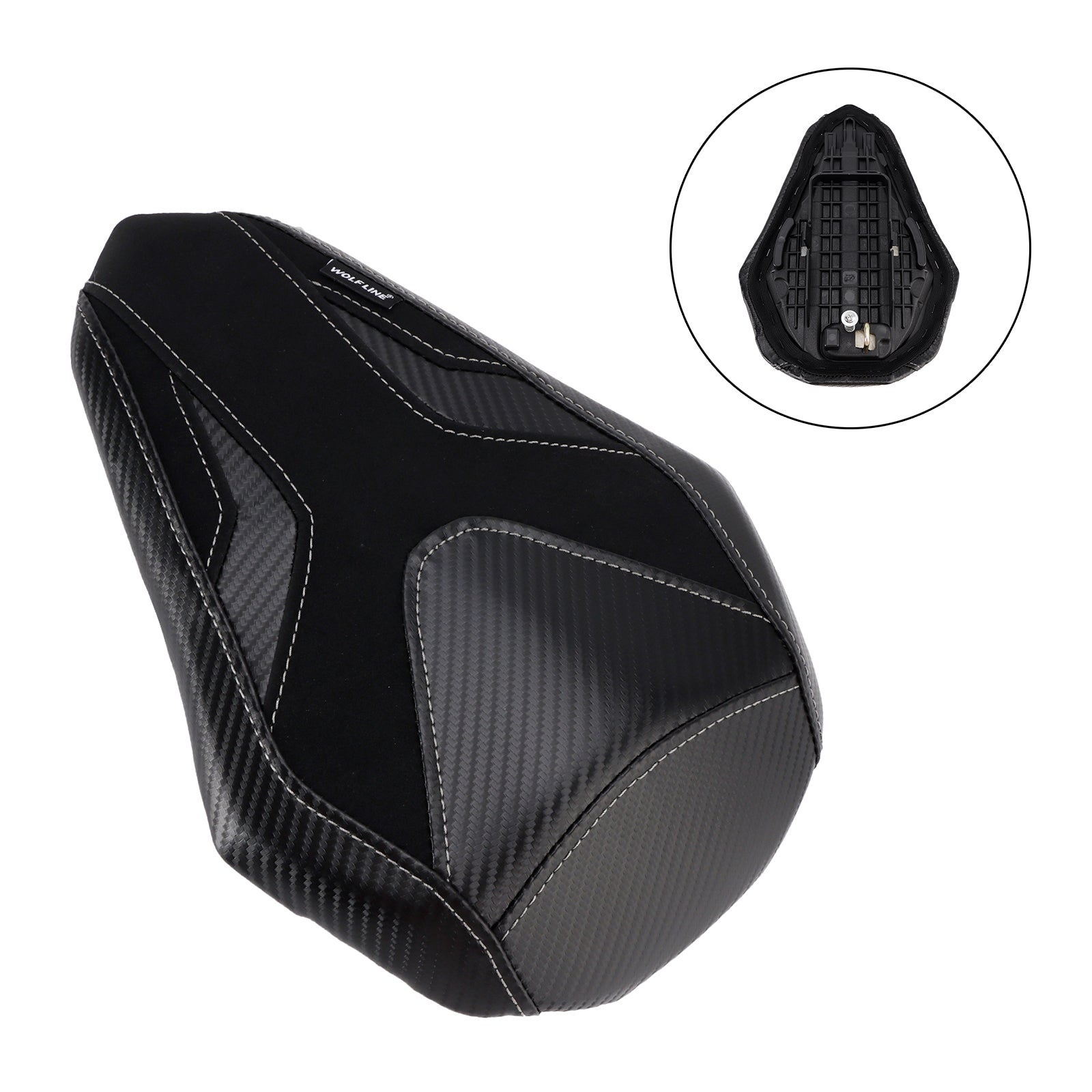 2017-2024 Honda Cbr250Rr Rear Passenger Seat Pillion Saddle Flat Multi