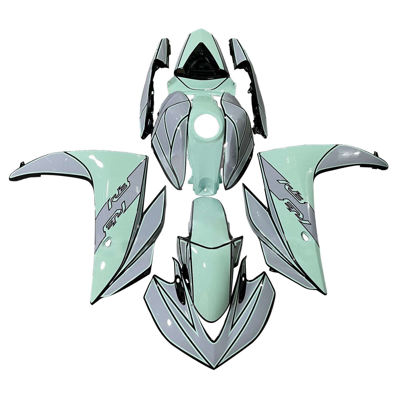 Injection Fairing Kit Bodywork ABS For Yamaha YZF-R3 2014-2018 R25 2015-2017